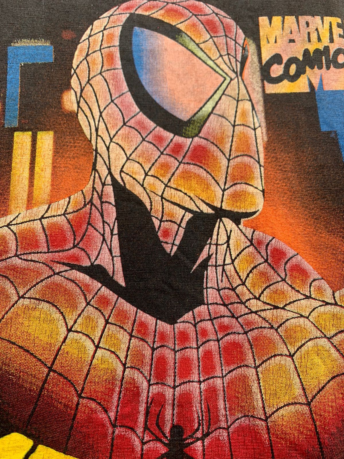 Marvel Comics × Vintage Rare Marvel Comics Spiderman Size US XL / EU 56 / 4 - 2 Thumbnail