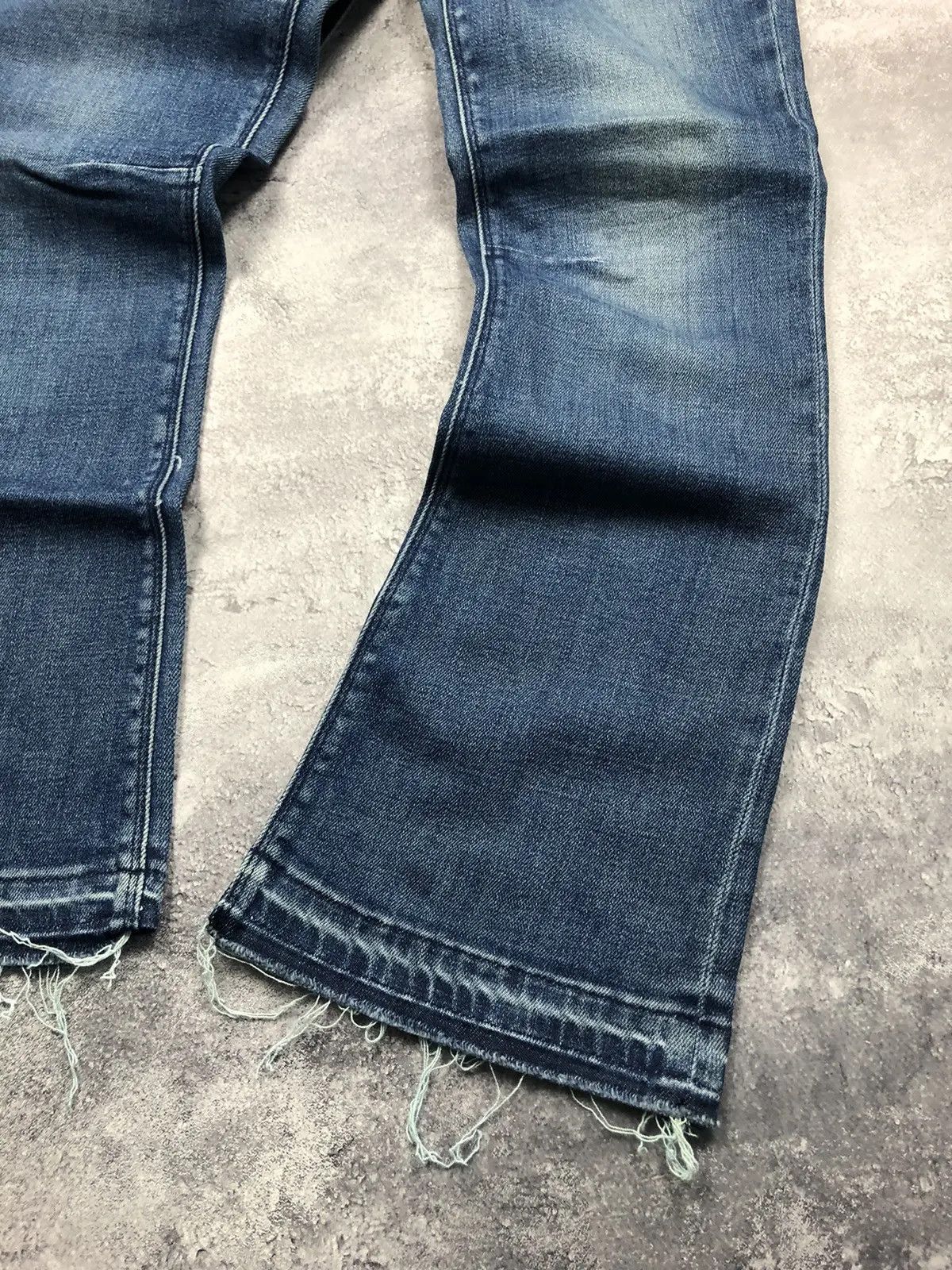Rta RTA Peace Patch Blue Denim Cross Jeans Streetwear Size 28" / US 6 / IT 42 - 5 Thumbnail