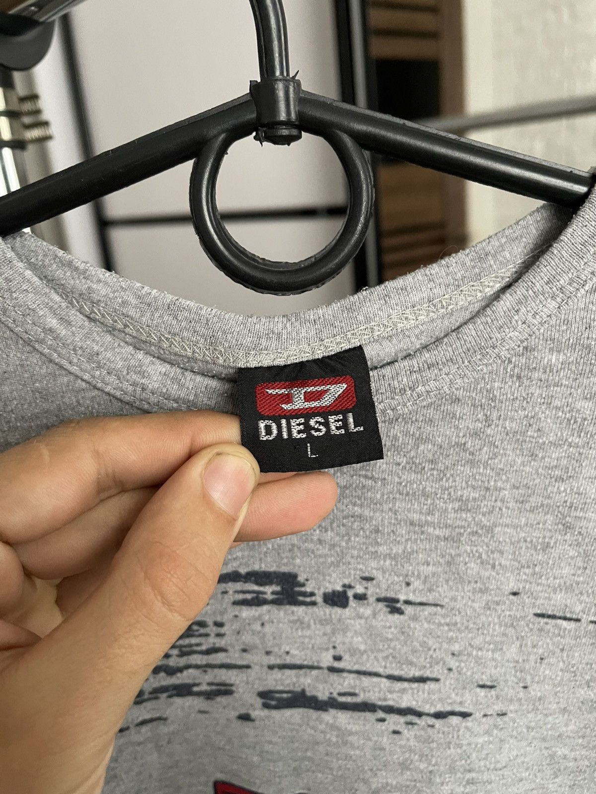 Diesel Diesel Vintage Y2K Long Sleeve T-Shirt Tee 90s Size US L / EU 52-54 / 3 - 11 Thumbnail