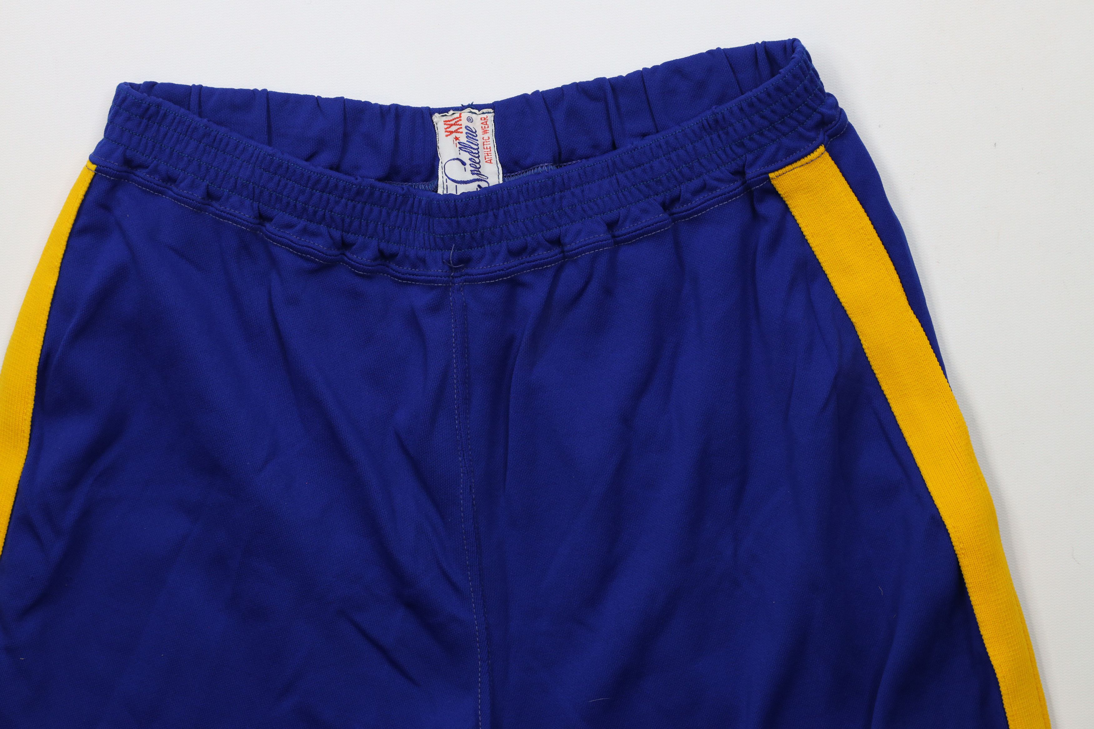 Vintage Vintage 50s 60s Block Above Knee Gym Basketball Shorts USA Size US 38 / EU 54 - 3 Thumbnail