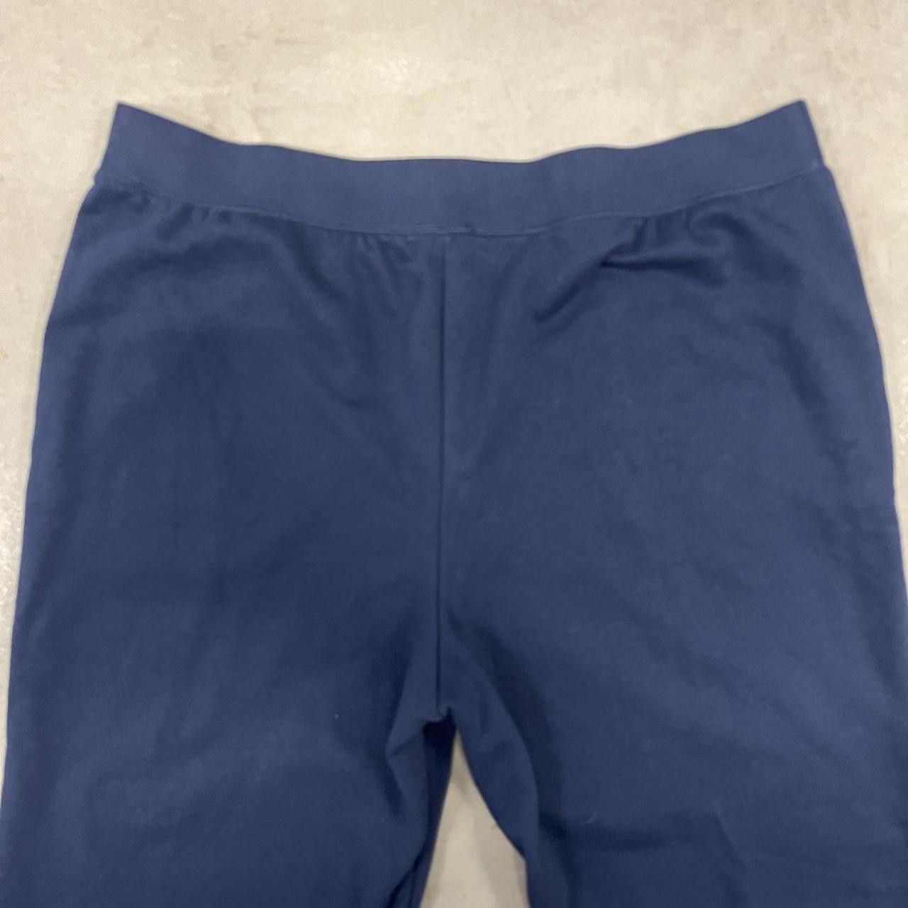 Vintage Vintage Y2K/2000s Baggy Wide Leg Comfortable Blue SweatPants! Size US 38 / EU 54 - 5 Thumbnail