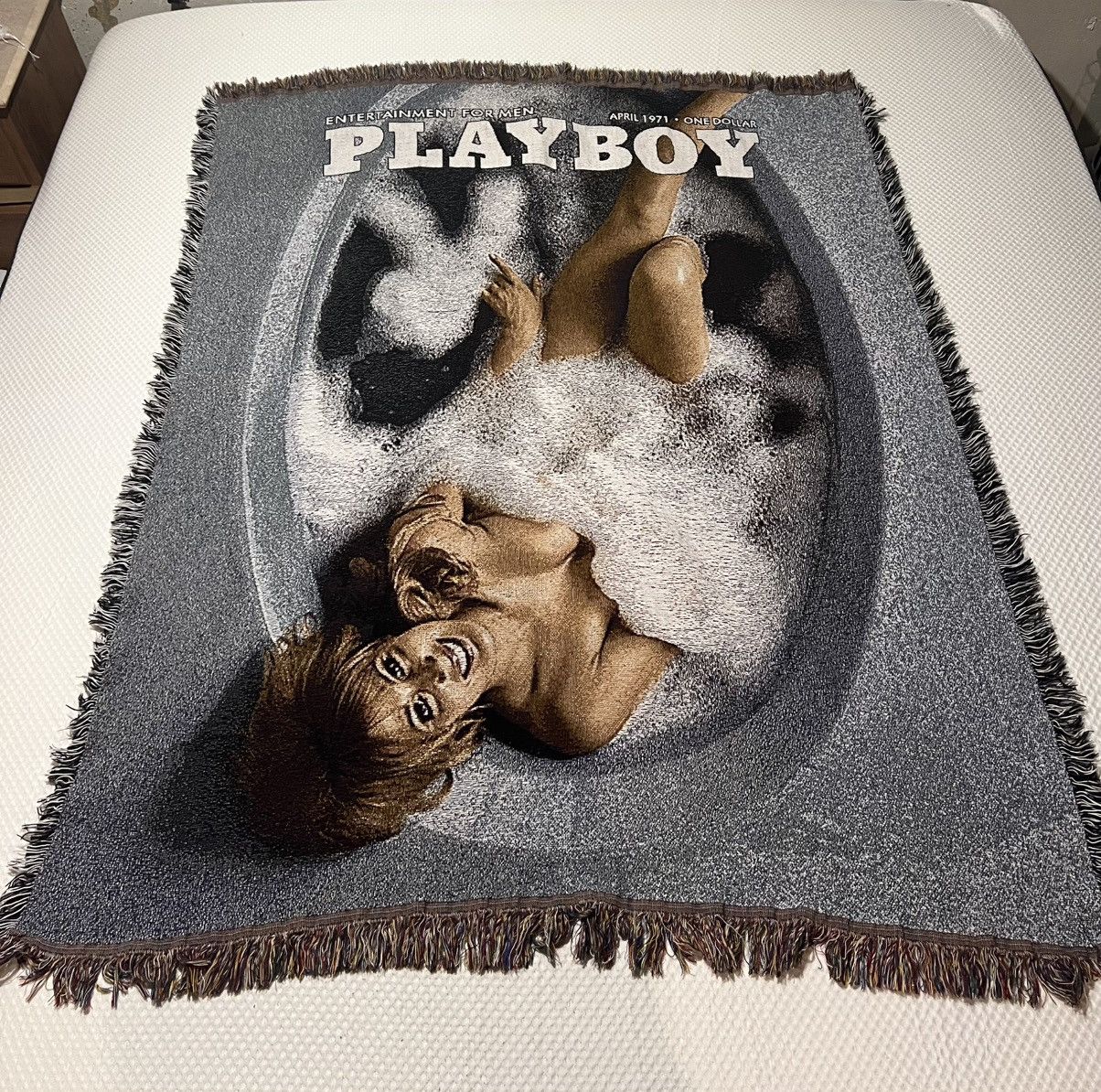 Playboy April 1971 Cover Blanket Size ONE SIZE - 1 Preview