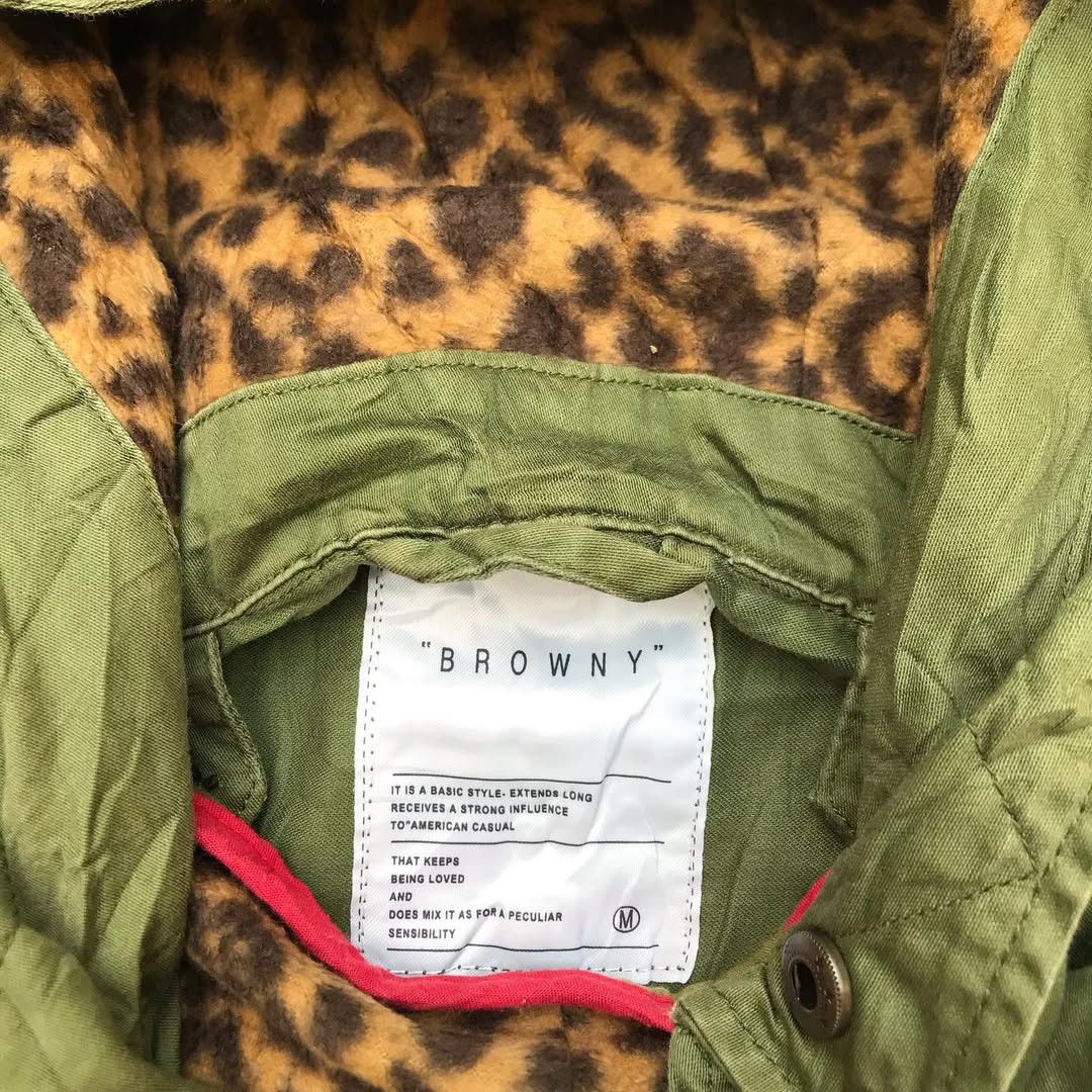 Japanese Brand Browny Classic Japanese Duffle Parka Coat Greener Belfast Size US L / EU 52-54 / 3 - 2 Thumbnail