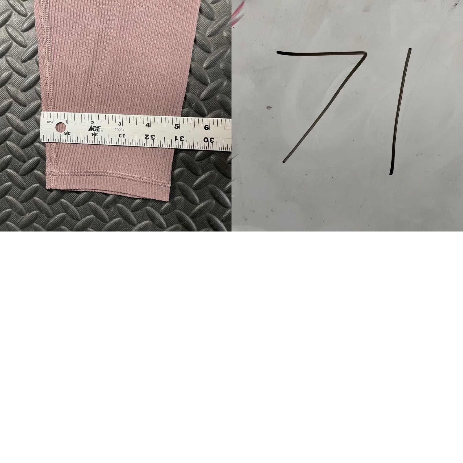 Athleta Athleta Alicia Keys Women's Pull On Corduroy Leggings Brown 1X Pocket Size 1X Women Size 40" / US 18 - 8 Thumbnail