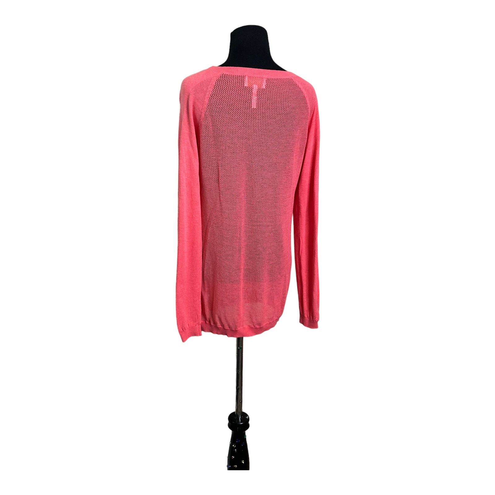 Laundry by Shelli Segal Laundry by Shelly Segal open knit summer sweater size Small Size S / US 4 / IT 40 - 2 Thumbnail