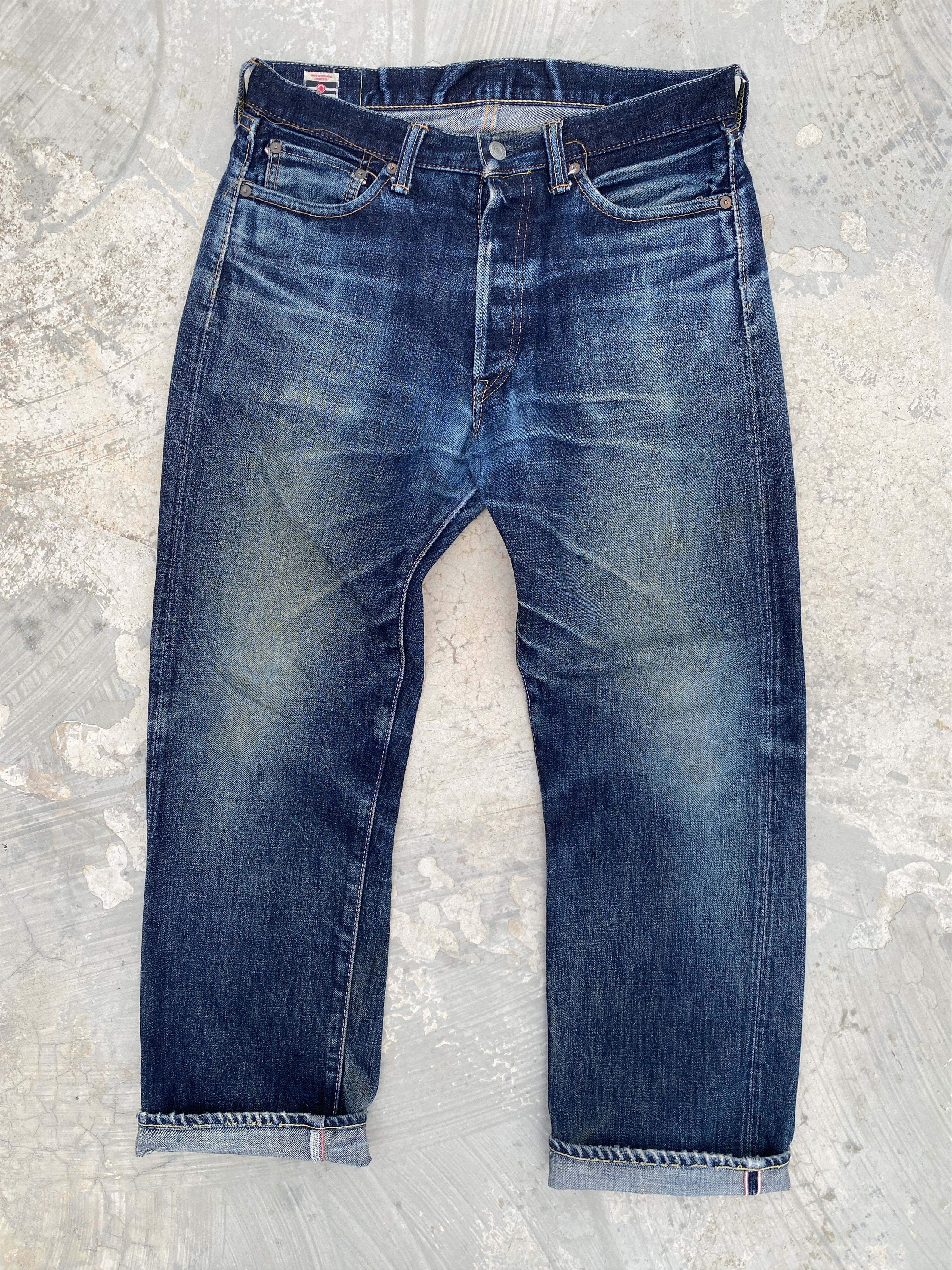 Japanese Brand Momotaro Selvedge Jeans Size US 33 - 2 Thumbnail
