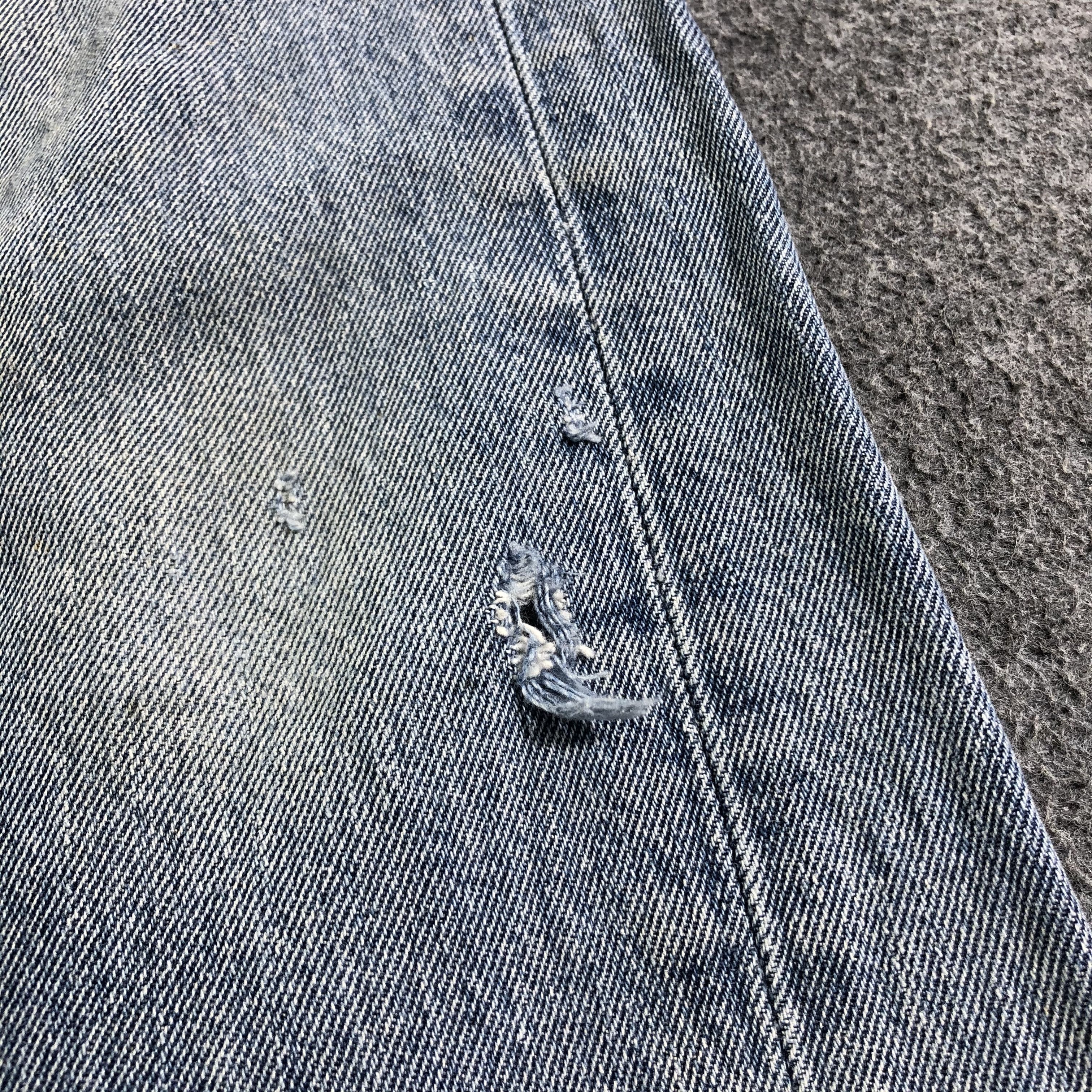 Levi's Vintage Blue Wash Levis 505 Jeans-J3039 Size US 35 - 8 Thumbnail
