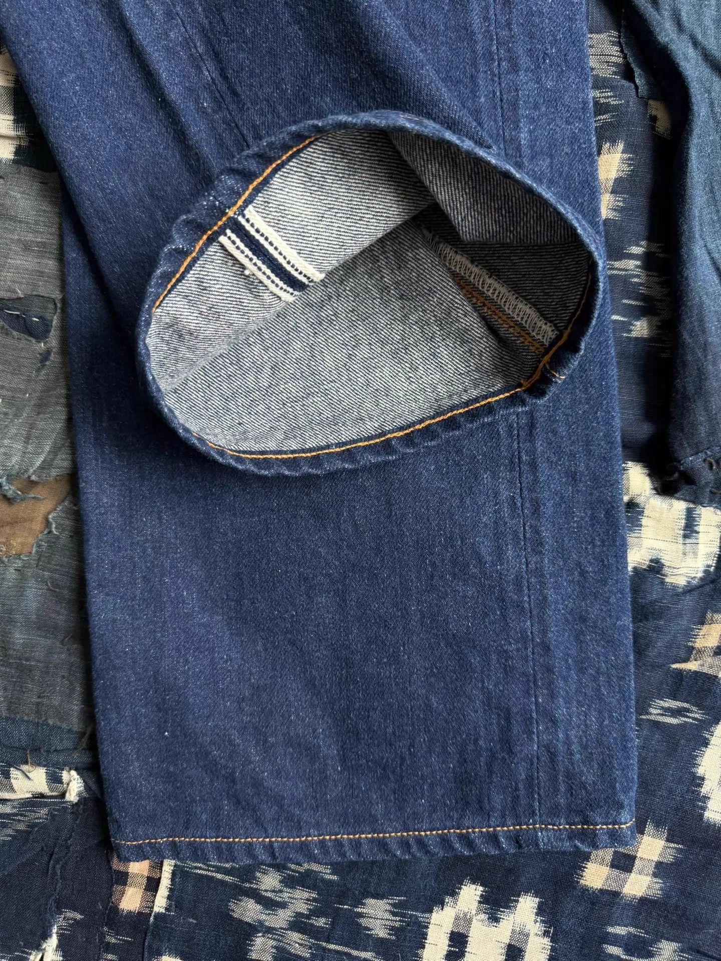 Visvim VISVIM 23AW SOCIAL SCULPTURE 01 ND Orange Jeans W32L30 New Size US 32 / EU 48 - 8 Thumbnail