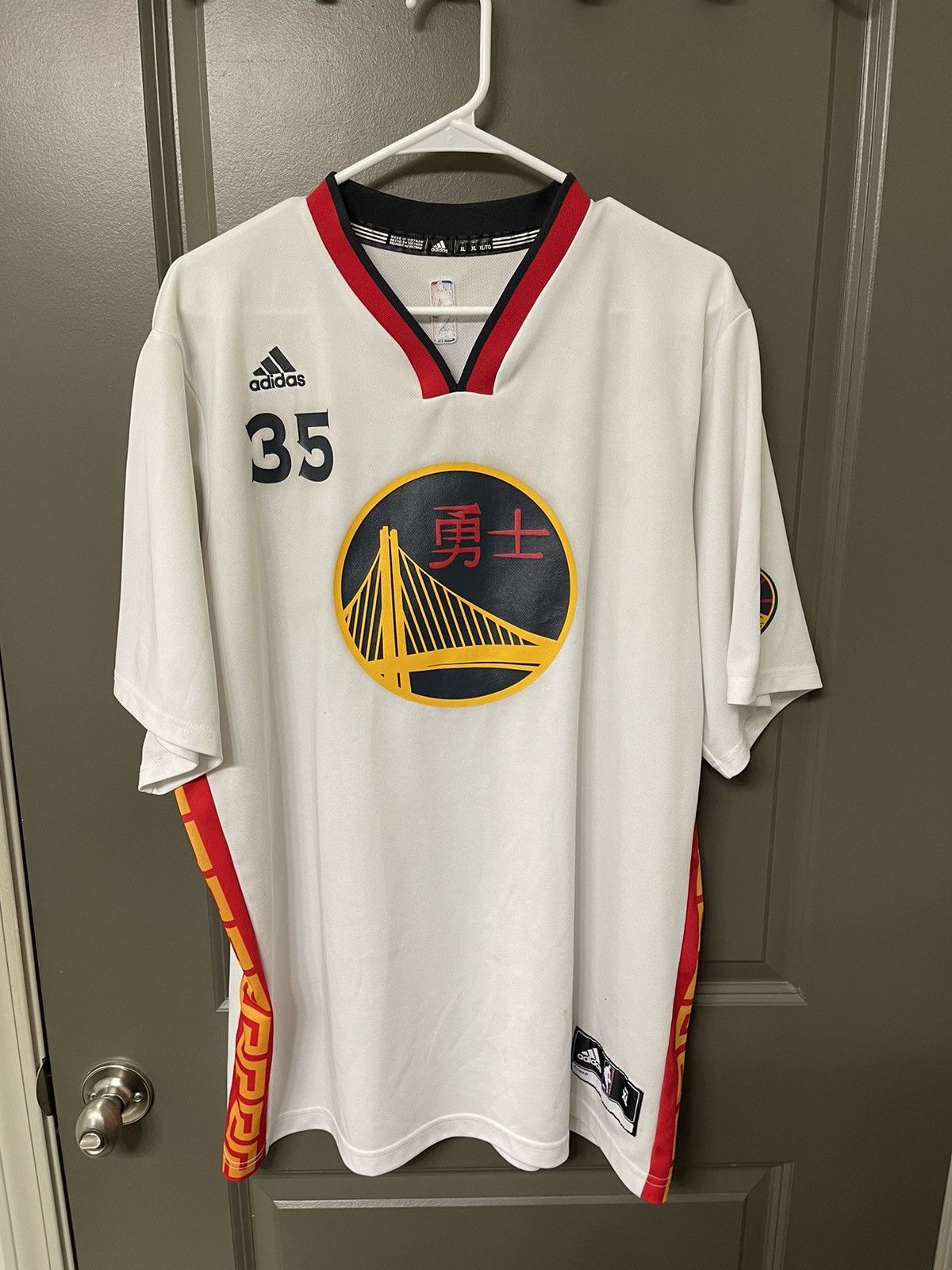 Adidas NBA Vintage Kevin Durant Warriors Jersey Grailed