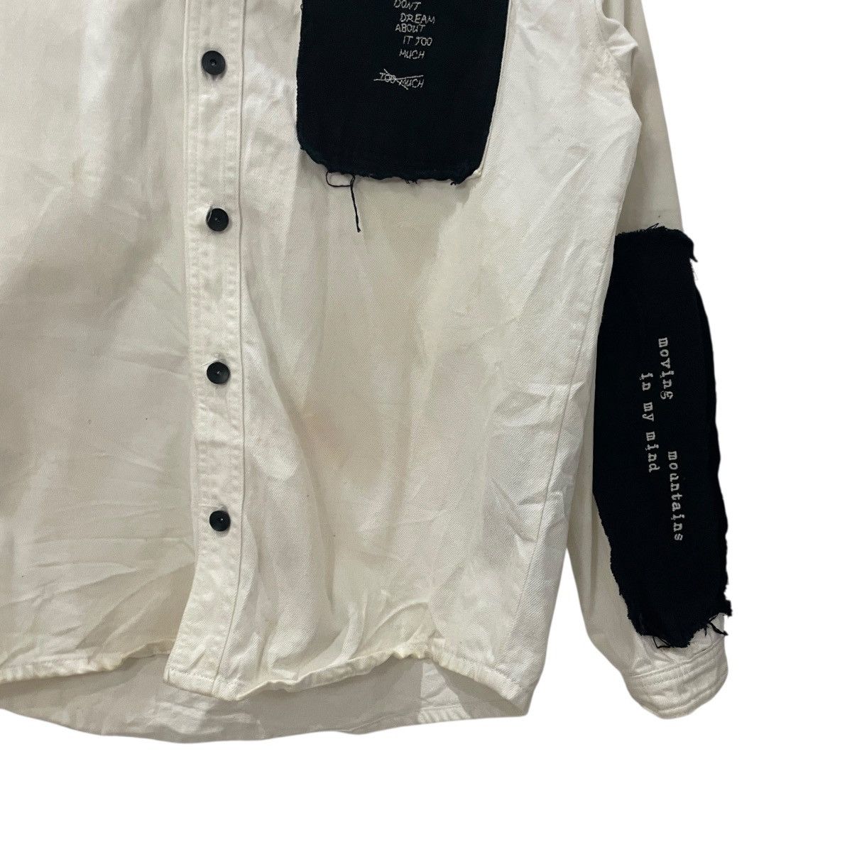 Zara Vintage Zara Punk Motive Denim Jacket Size US L / EU 52-54 / 3 - 2 Thumbnail