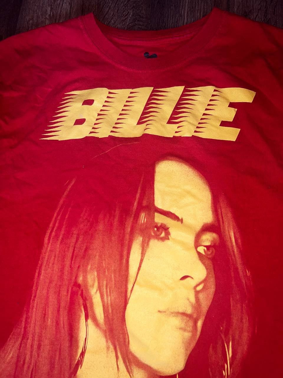 Band Tees × Billie Eilish × Ghost Supply Billie Eilish Flamed Ghost T-Shirt Size US M / EU 48-50 / 2 - 5 Thumbnail