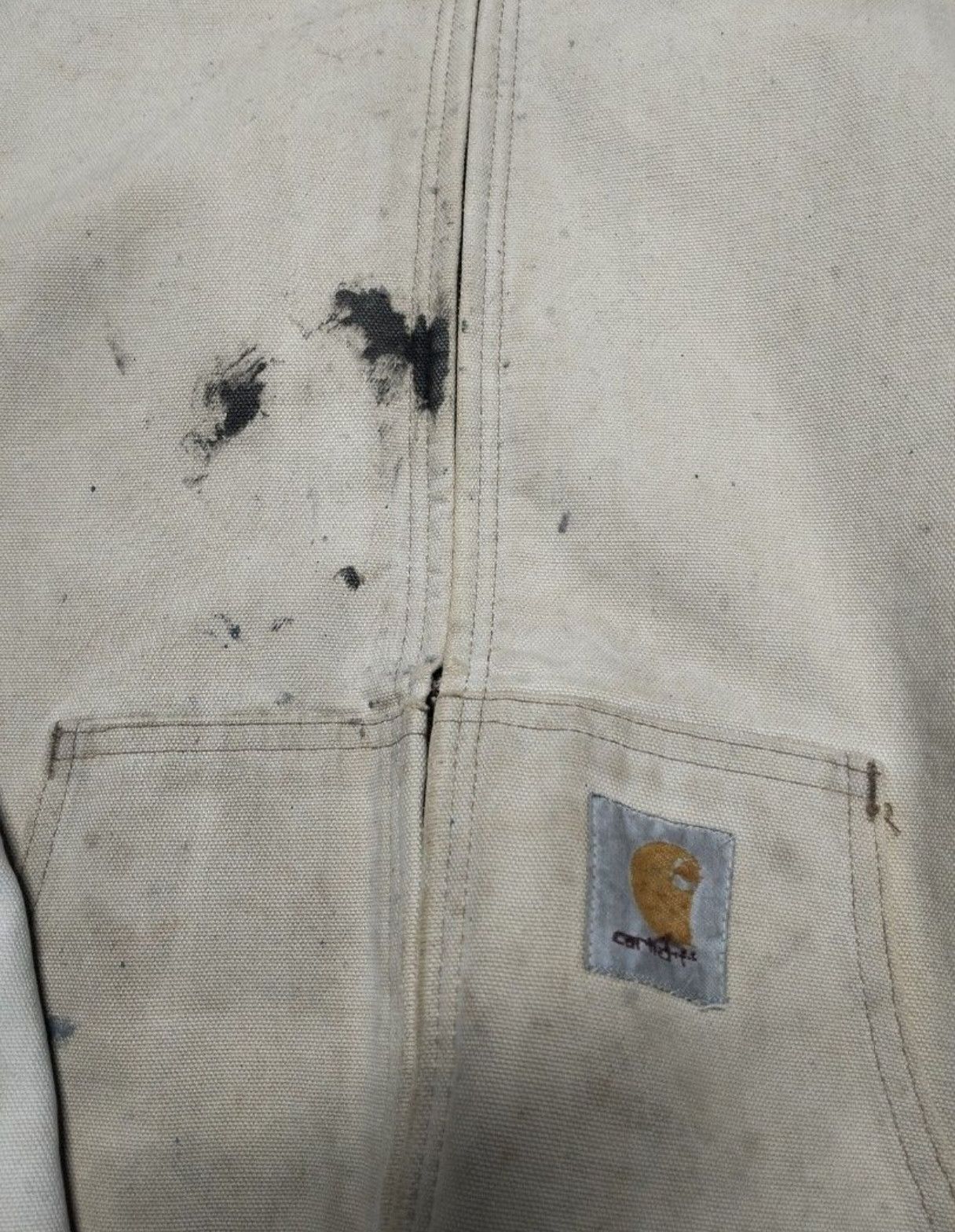 Carhartt Vintage faded hooded brown Detroit carhartt jacket Size US XXL / EU 58 / 5 - 8 Thumbnail