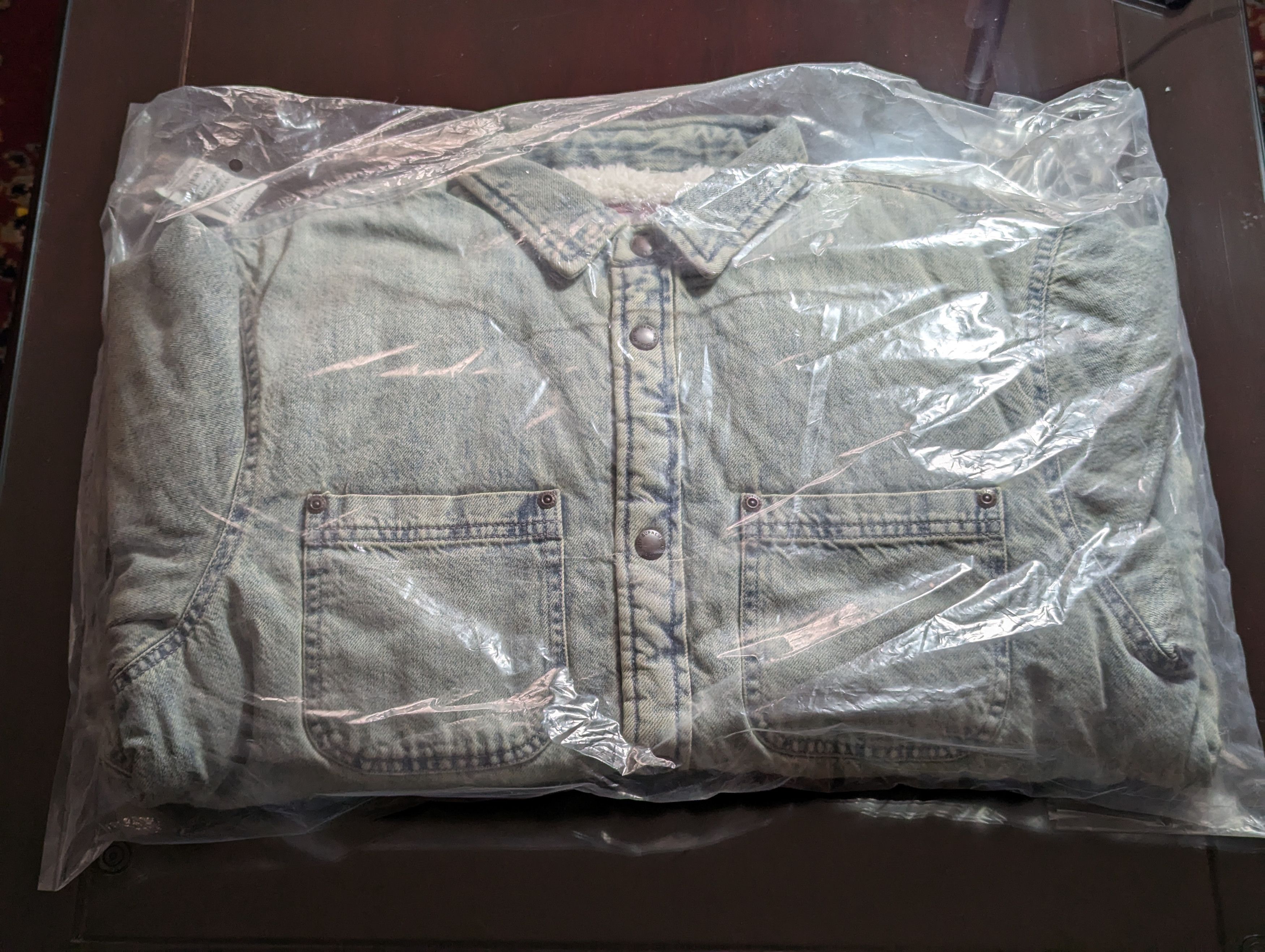 Supreme Sherpa Lined Work Shirt Size US S / EU 44-46 / 1 - 8 Thumbnail