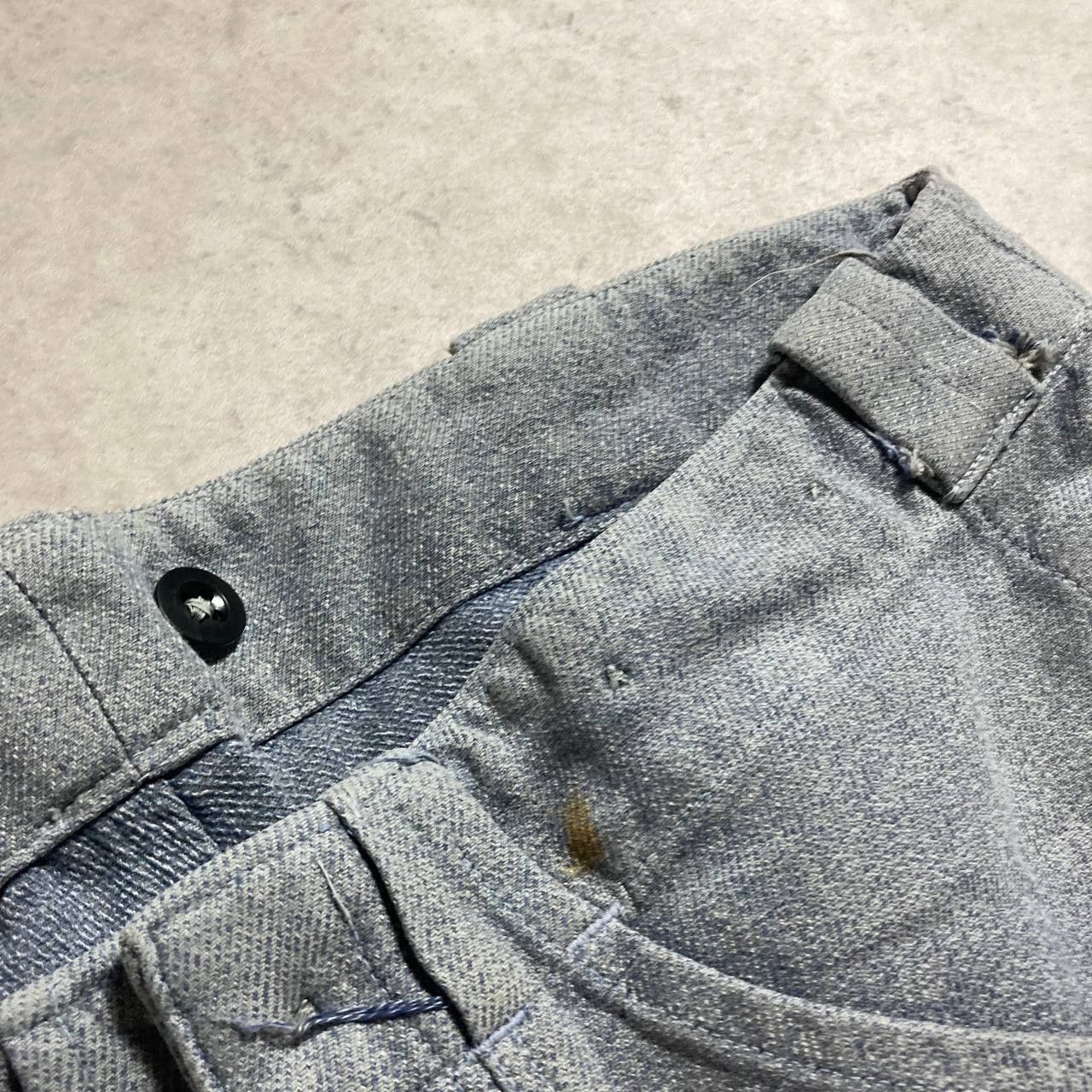 Vintage Vintage Workwear Chore Pants Size 32 Denim Trousers Size US 32 / EU 48 - 6 Thumbnail