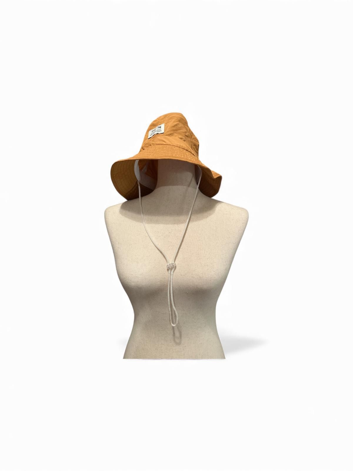 Krizia Uomo UO-76 Stylish Brown Bucket Hat with Chin Strap Size ONE SIZE - 3 Thumbnail