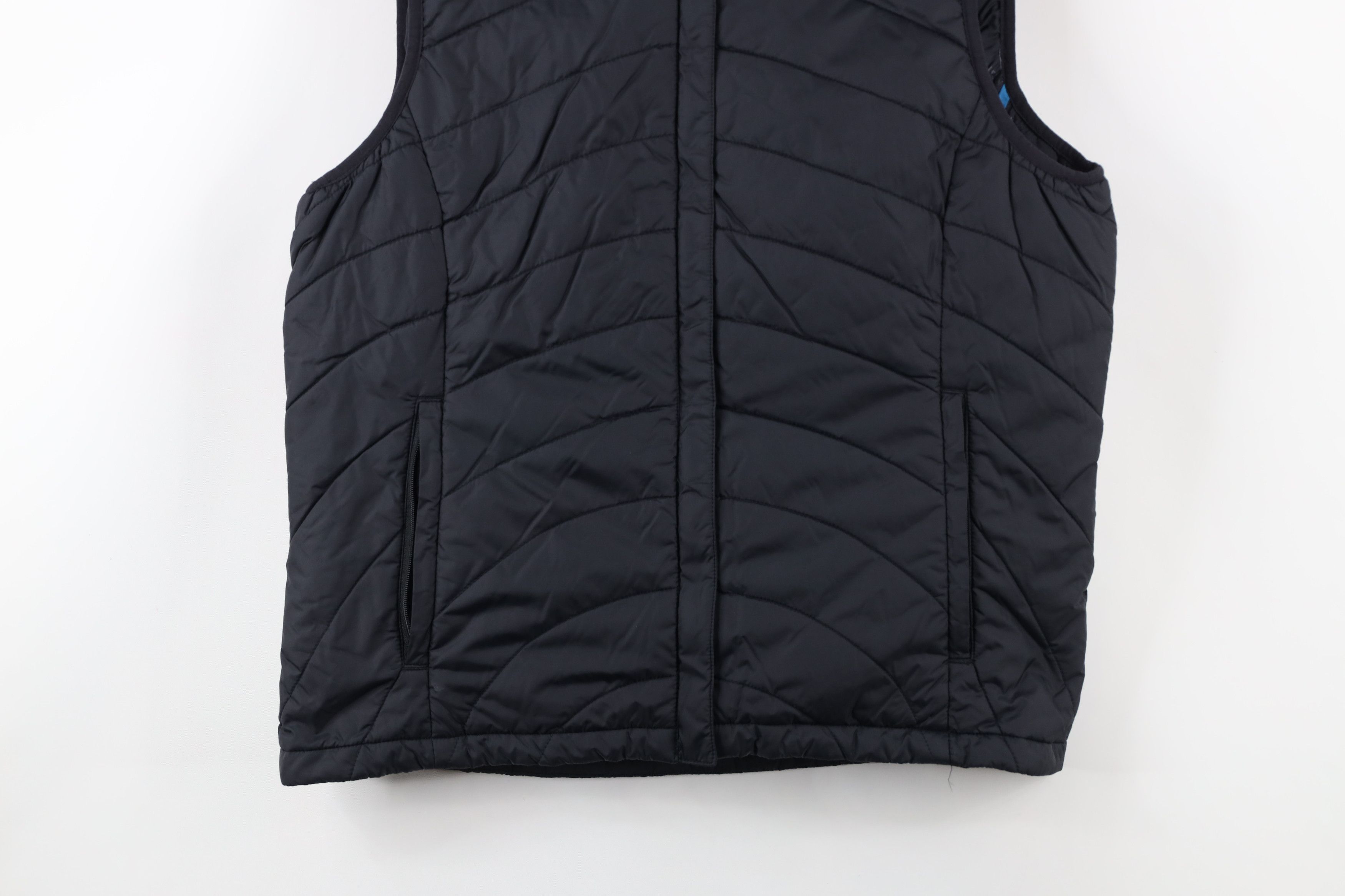 Lands' End × Vintage Vintage Lands End Quilted Full Zip Puffer Vest Jacket Black Size M / US 6-8 / IT 42-44 - 3 Thumbnail