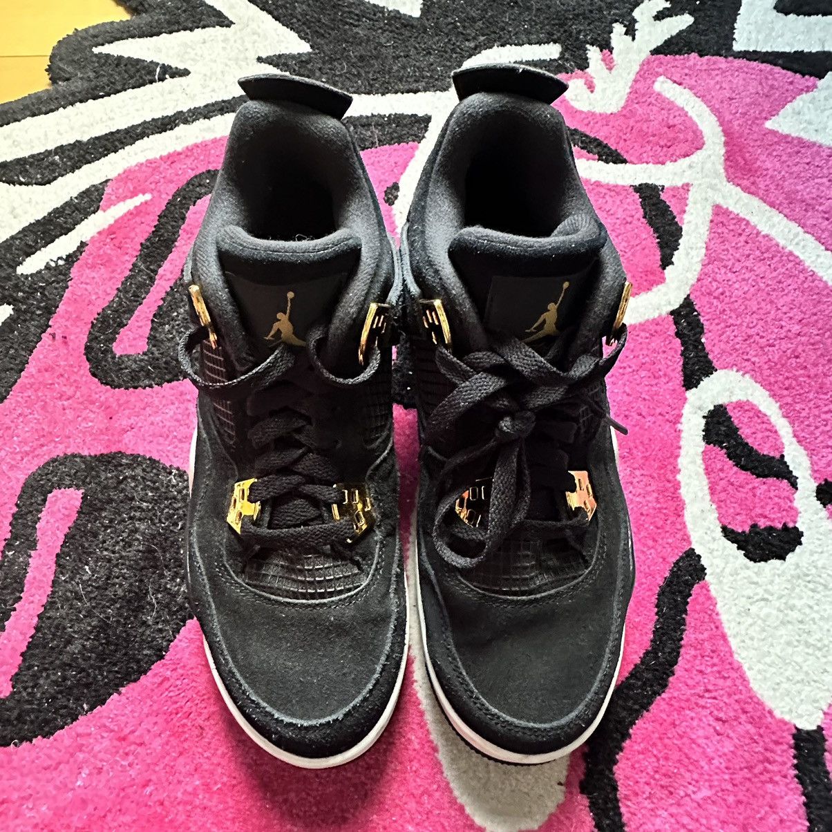 Jordan 4 Retro Royalty (GS) Black