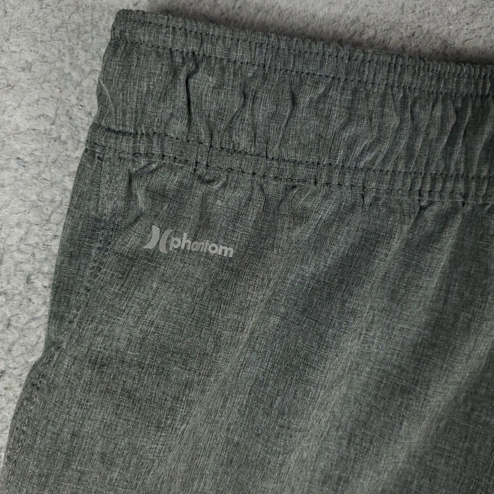Hurley Hurley Shorts Mens Size 36 Phantom Hybrid Lace Tie Slash Pockets Chino Gray Polyester Regular Front Zip Pocket Logo casual travel workwear 36 Mens Size US 36 / EU 52 - 5 Thumbnail