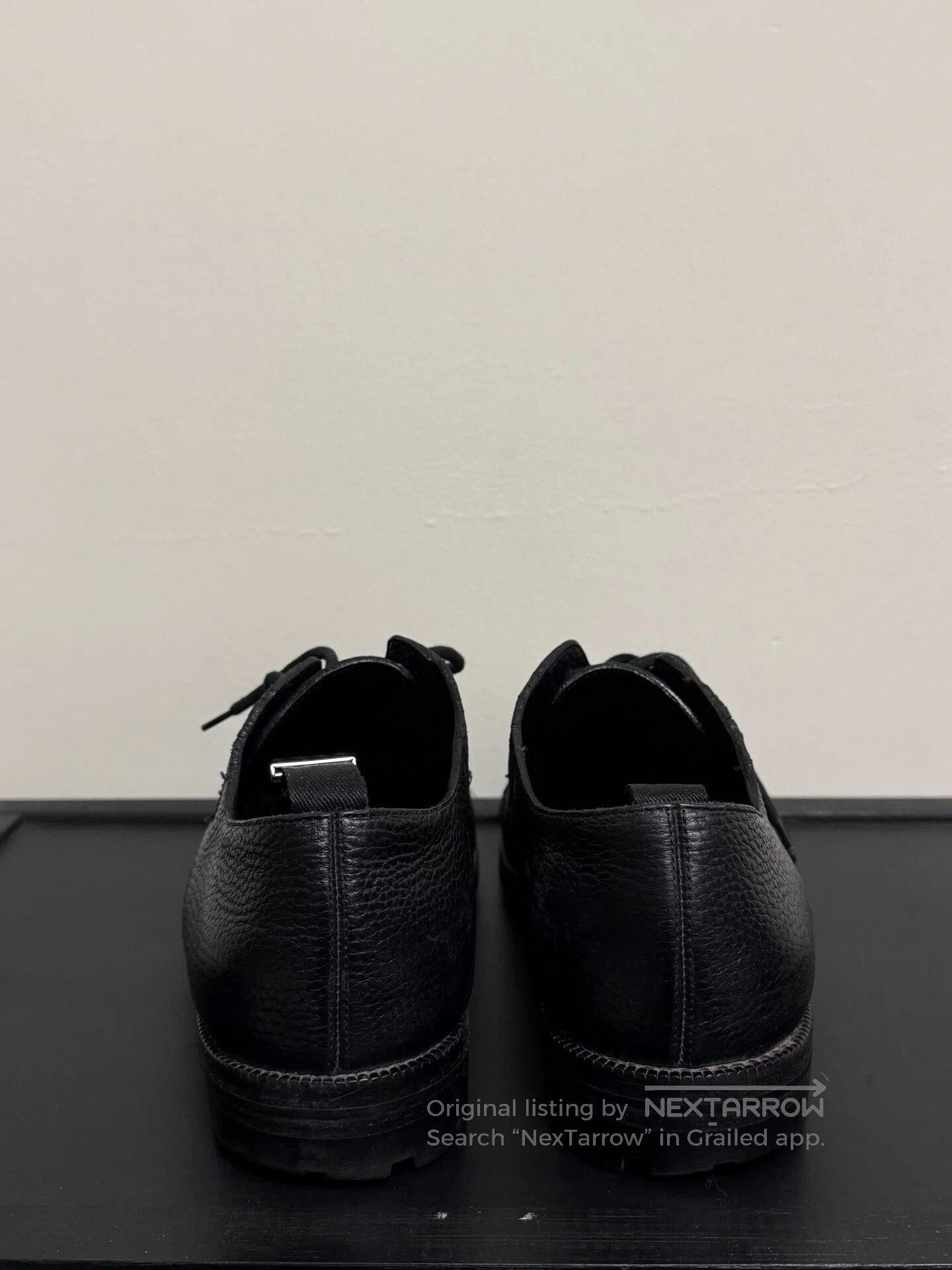 Balenciaga balenciaga 00s textured derby shoes. Size US 9 / EU 42 - 4 Thumbnail