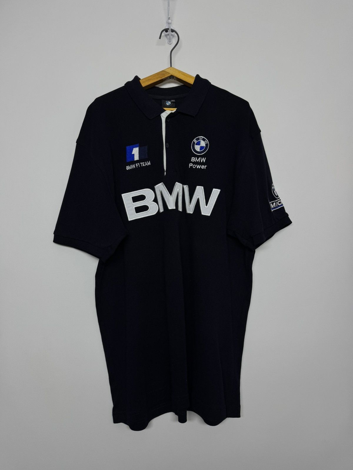 BMW Vintage Y2k Racing F1 Williams BMW Team 90’s Size US XXL / EU 58 / 5 - 2 Thumbnail