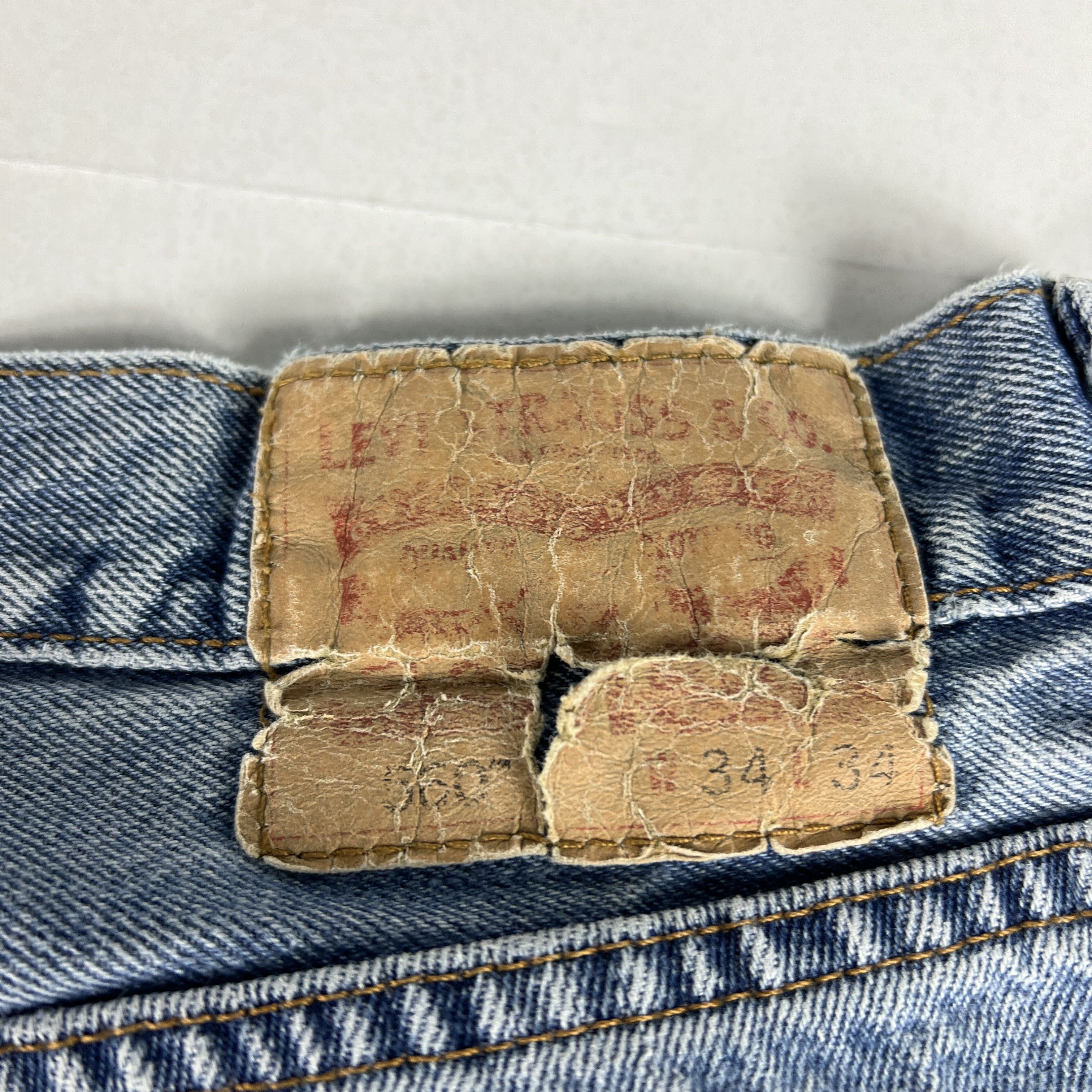 Levi's Levi's Jean Short 560 Loose Faded Cut Off Cotton Denim Jorts Size US 34 / EU 50 - 3 Thumbnail