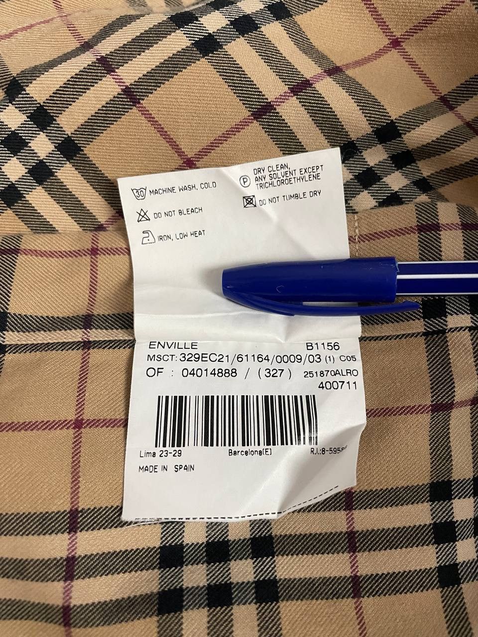 Burberry Burberry Shirt Nova Check Classic Size US M / EU 48-50 / 2 - 12 Thumbnail