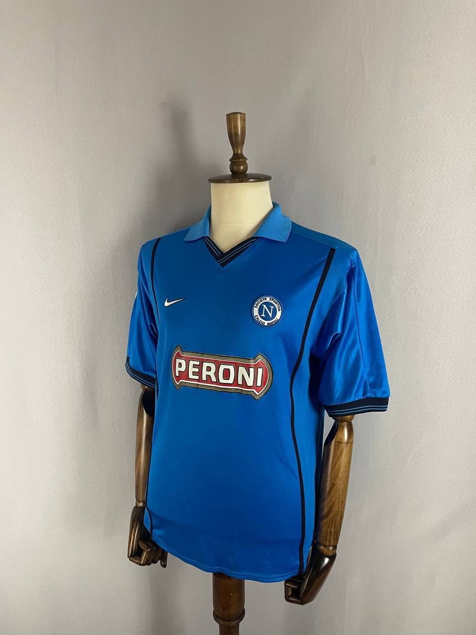 Nike Nike FC Napoli 18 Lucenti Vintage Soccer Jersey Tee T Shirt Size US L / EU 52-54 / 3 - 1 Thumbnail