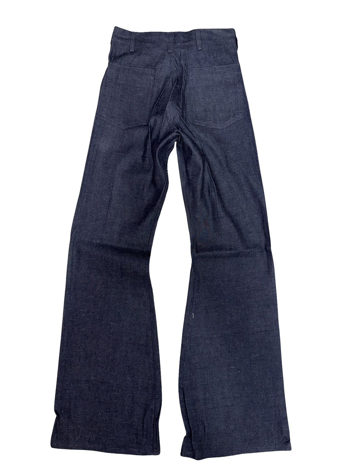Vintage Vintage 70s US Navy Seafarer Bell Bottom Denim Pants USA 31 Size US 31 - 2 Thumbnail