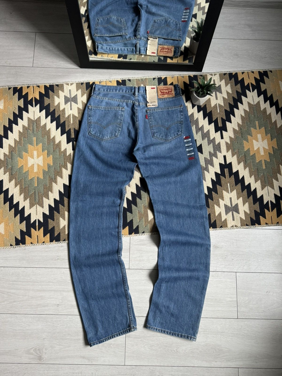 Levi's New! Levi’s 5050 Regular Fit Denim Jeans Size US 34 / EU 50 - 2 Thumbnail
