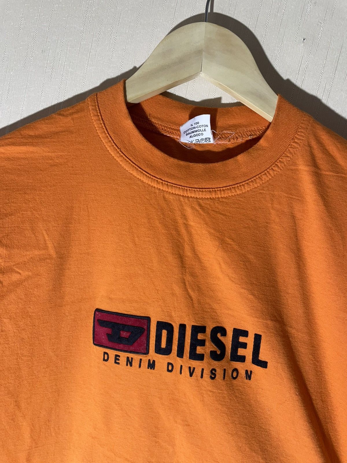 Diesel × Vintage Diesel vintage T shirt 90s Size US L / EU 52-54 / 3 - 2 Thumbnail