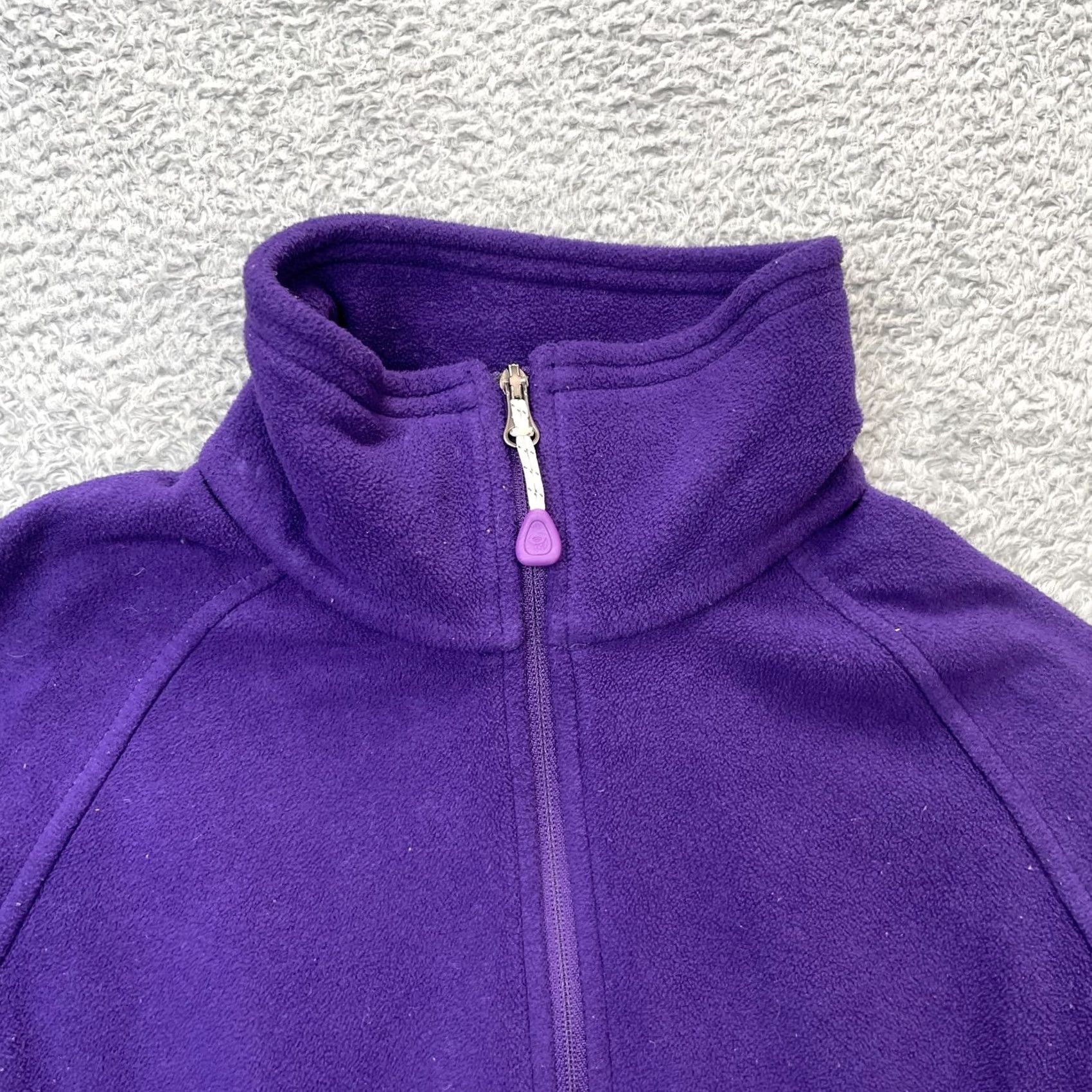 Mountain Hardwear Mountain Hardwear Purple Fleece Sweatshirt Womens XS Mock Neck Half Zip Size XS / US 0-2 / IT 36-38 - 6 Thumbnail