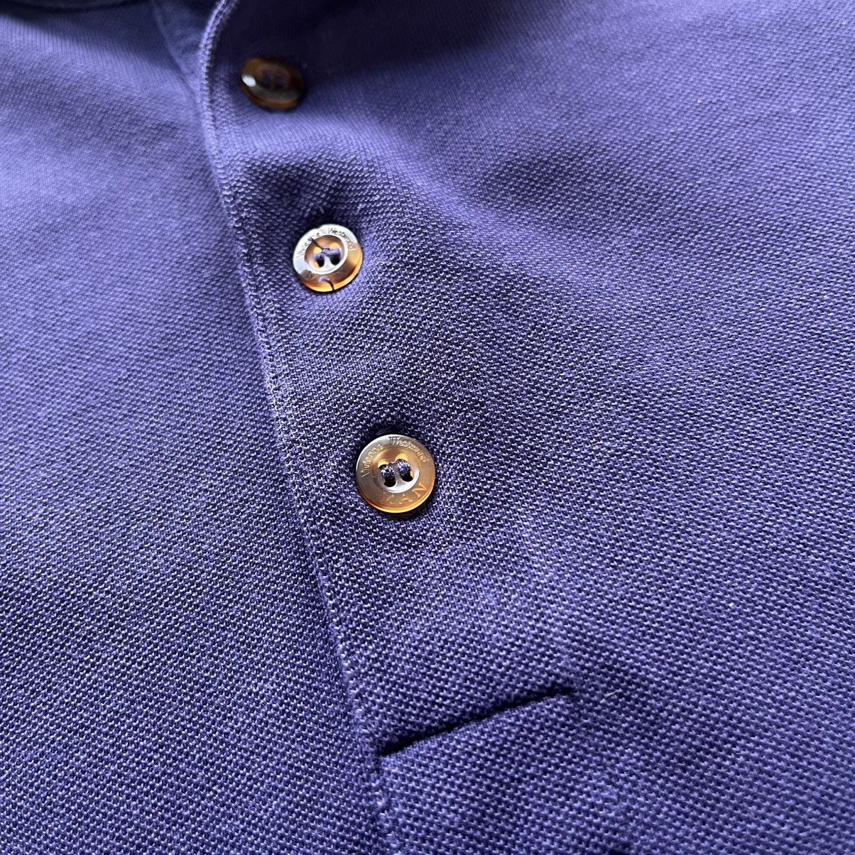 Vivienne Westwood Vivienne Westwood Navy Pique Polo Shirt Size US L / EU 52-54 / 3 - 7 Thumbnail