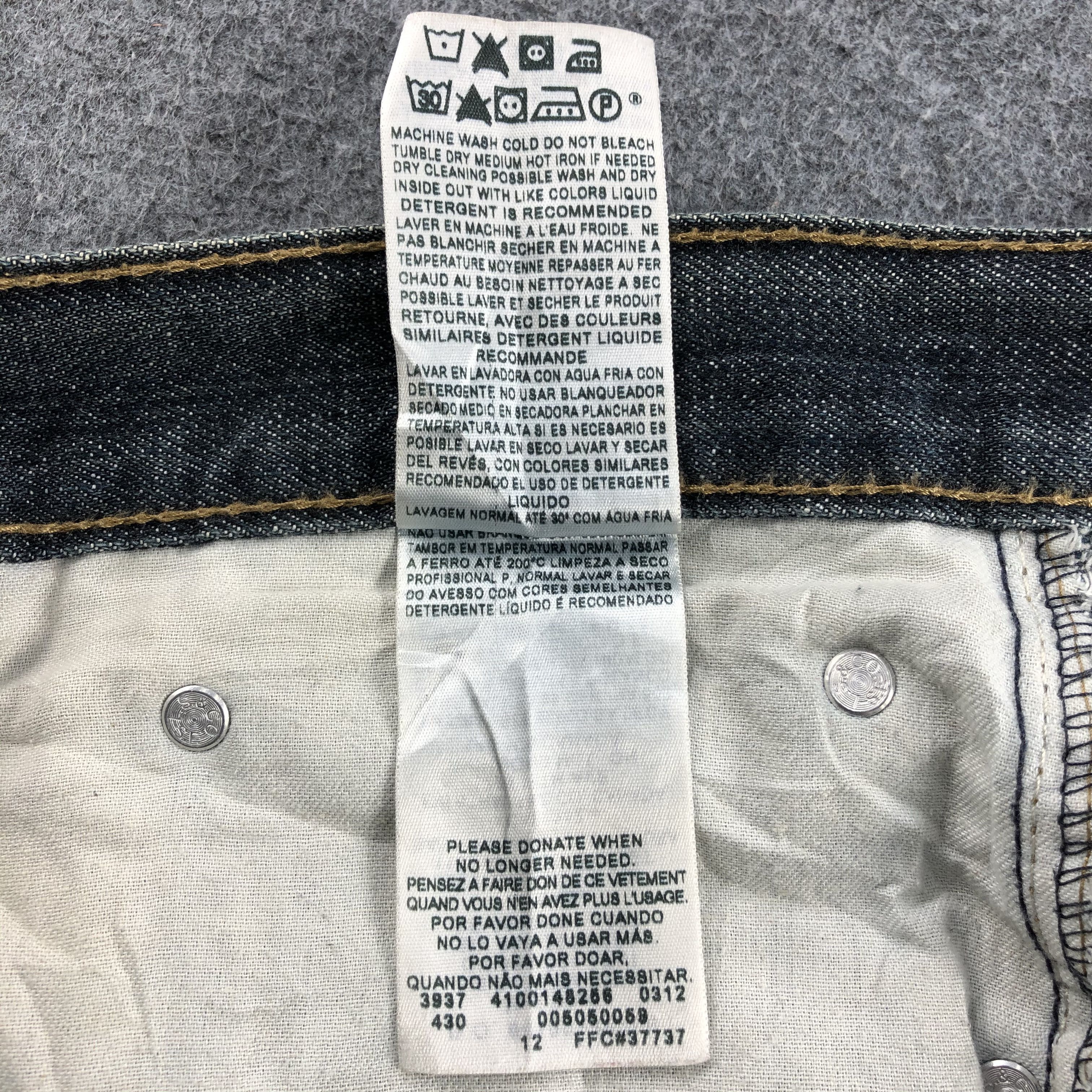 Levi's × Vintage Vintage Distress Mud Wash Levis 505 Jeans-JM1309 Size US 36 / EU 52 - 11 Thumbnail