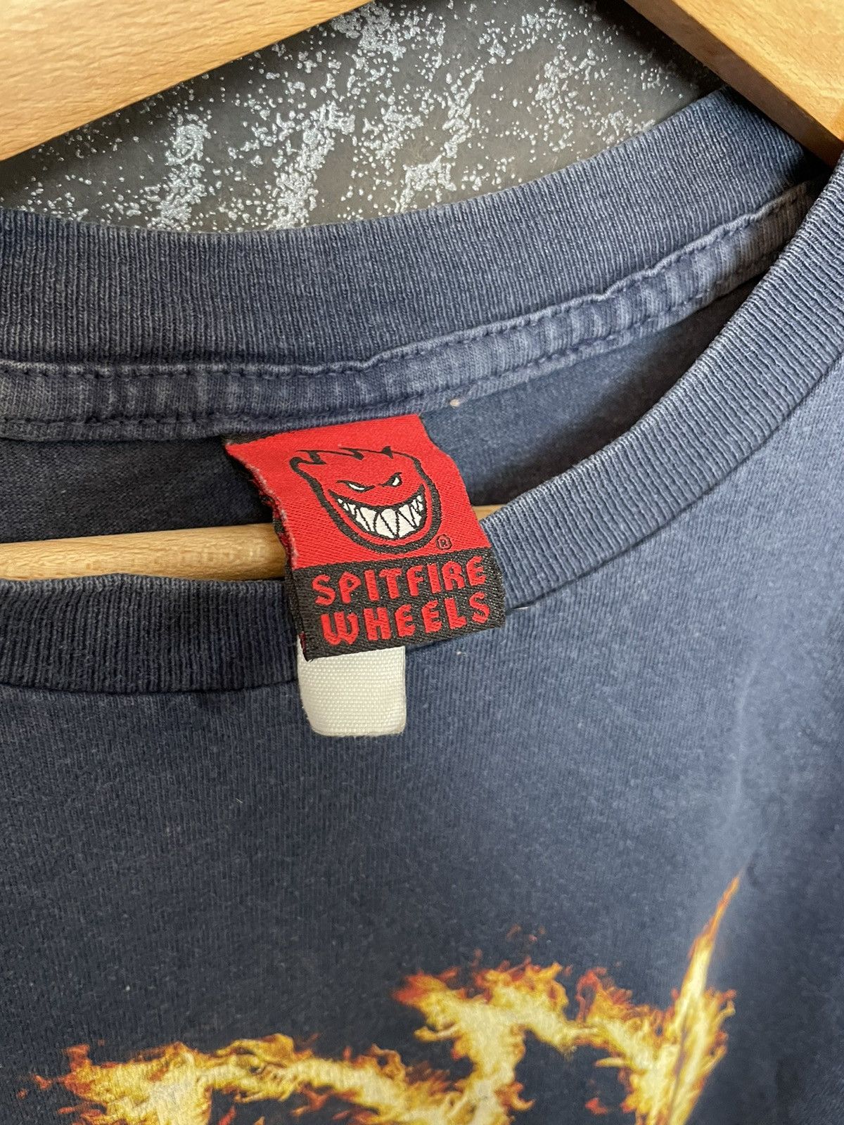 Spitfire Spitfire Wheels Vintage Skateboard T-Shirt Size US L / EU 52-54 / 3 - 3 Thumbnail