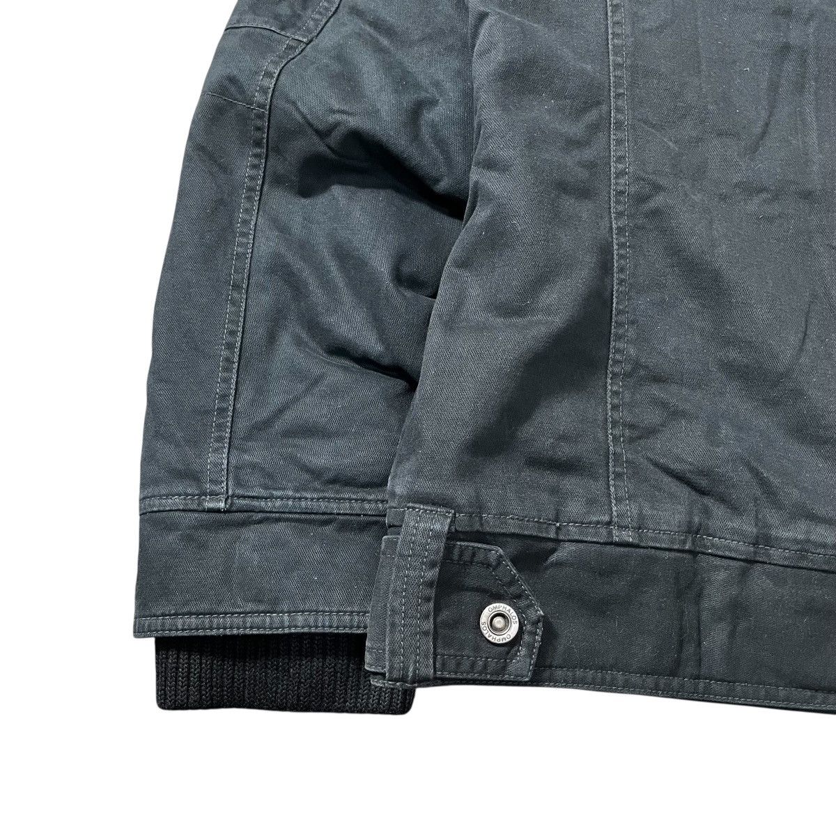 Japanese Brand OMPHALOS Canvas Jacket Fleece Lined Size US L / EU 52-54 / 3 - 11 Thumbnail