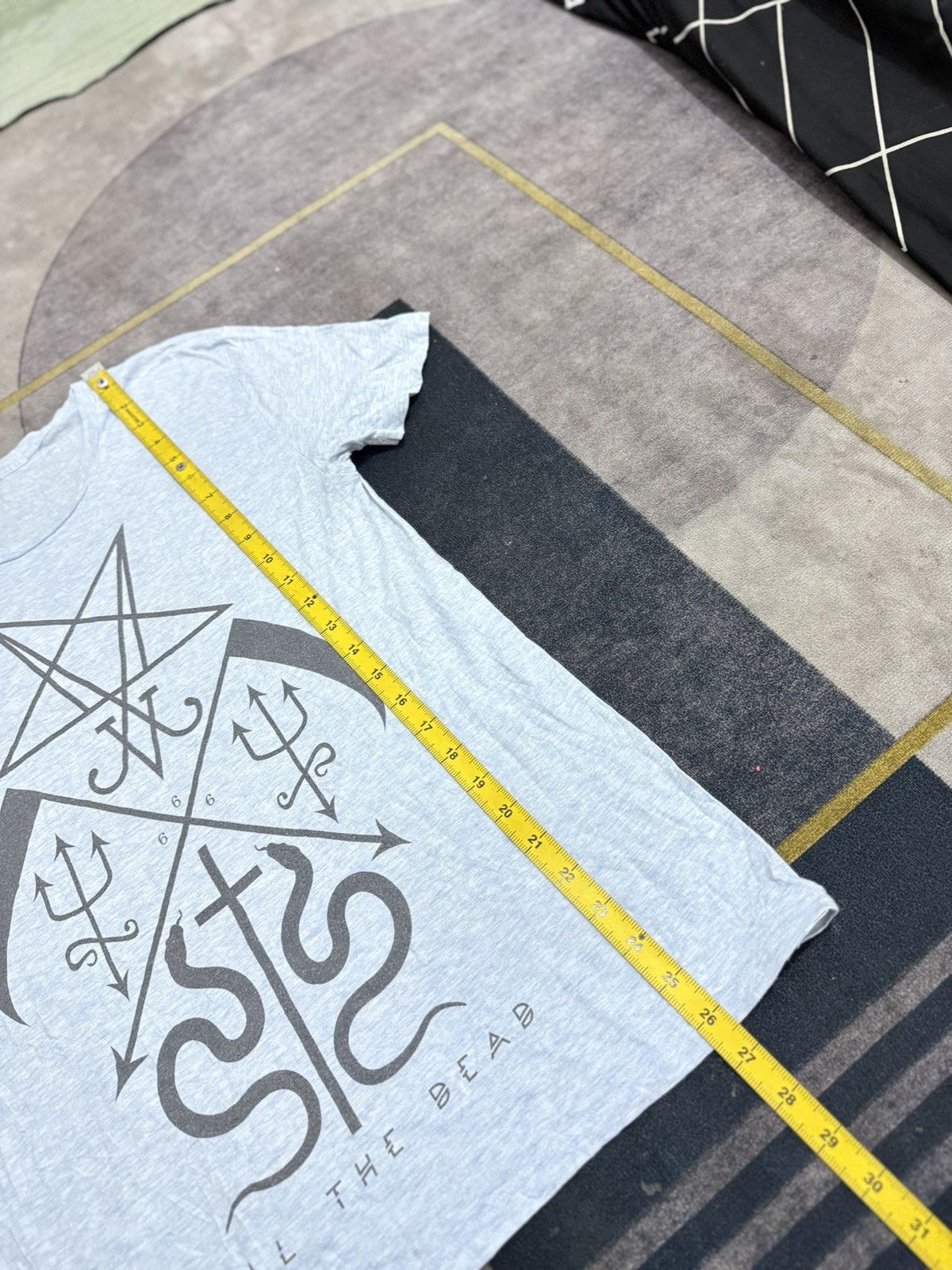 Hysteric Glamour Y2K DALUC CROSS TSHIRT Size M / US 6-8 / IT 42-44 - 8 Thumbnail