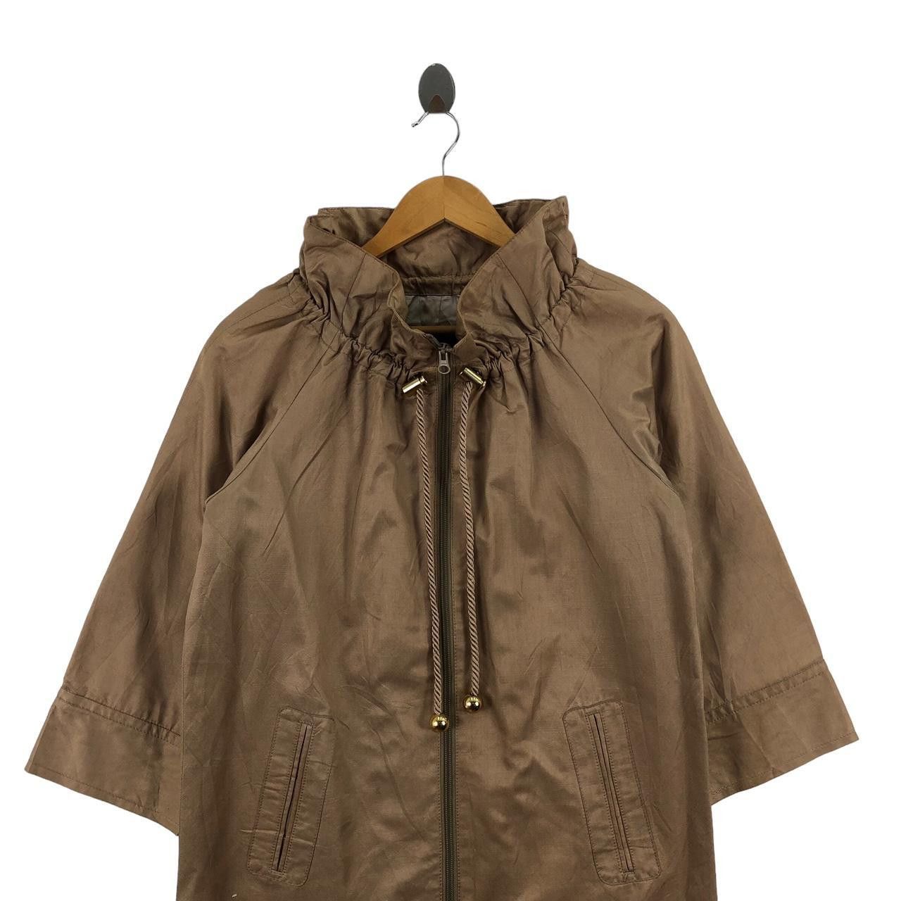 Beams Japan Vintage RAY BEAMS Japanese Brand Full Zipper Brown Parka Size S / US 4 / IT 40 - 4 Thumbnail