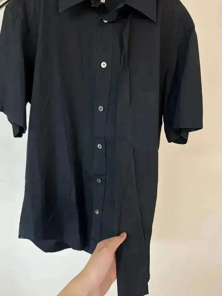 Yohji Yamamoto Yohji Yamamoto Y's fake tie S/S shirt Size US XL / EU 56 / 4 - 3 Thumbnail