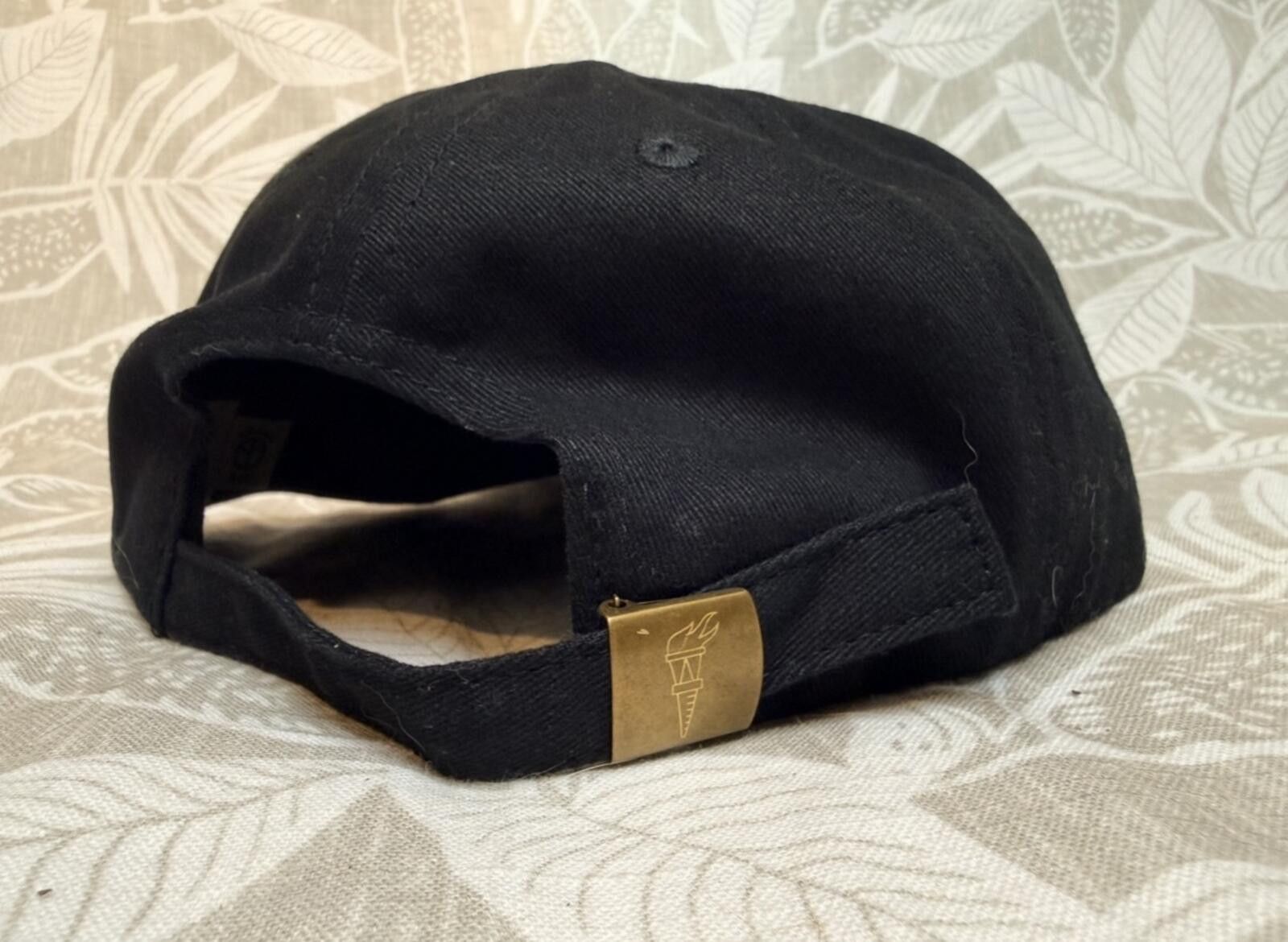 Other WELD MFG Black Minimalist Strapback Cap 100% Cotton Size ONE SIZE - 3 Thumbnail