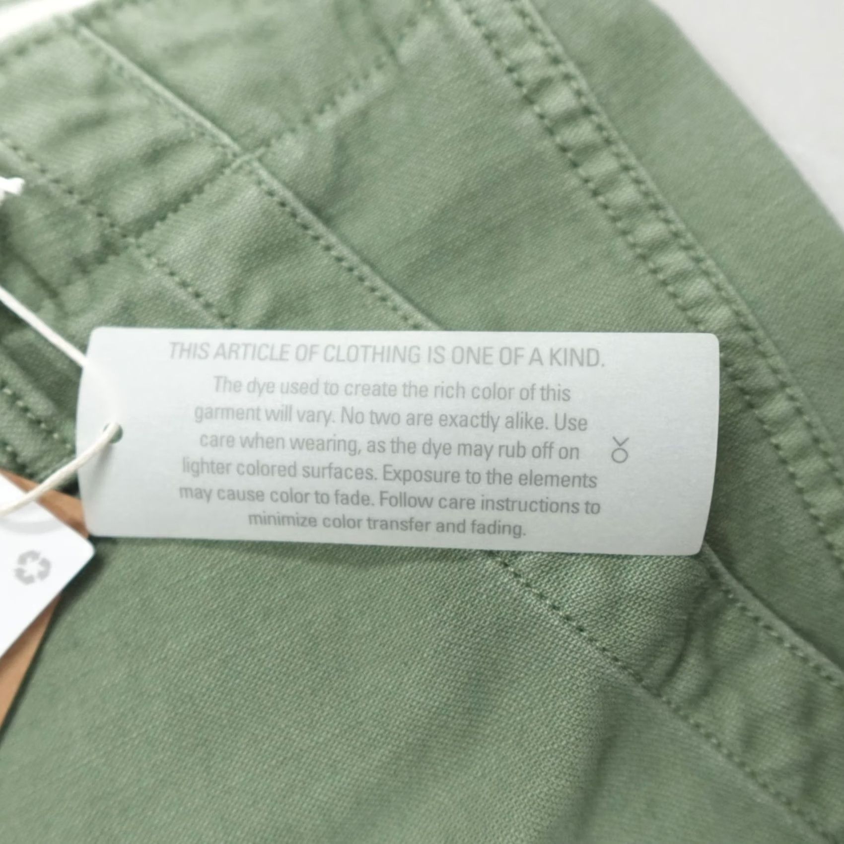 Outerknown Outerknown Field Pants Men's 28x32 Cargo Cotton Green Size US 28 / EU 44 - 3 Thumbnail