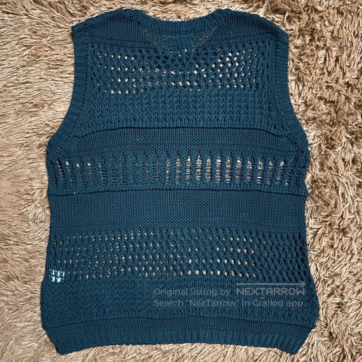 Number (N)ine Sz 3 Number Nine Knitwear Tank Top. Size US L / EU 52-54 / 3 - 2 Thumbnail