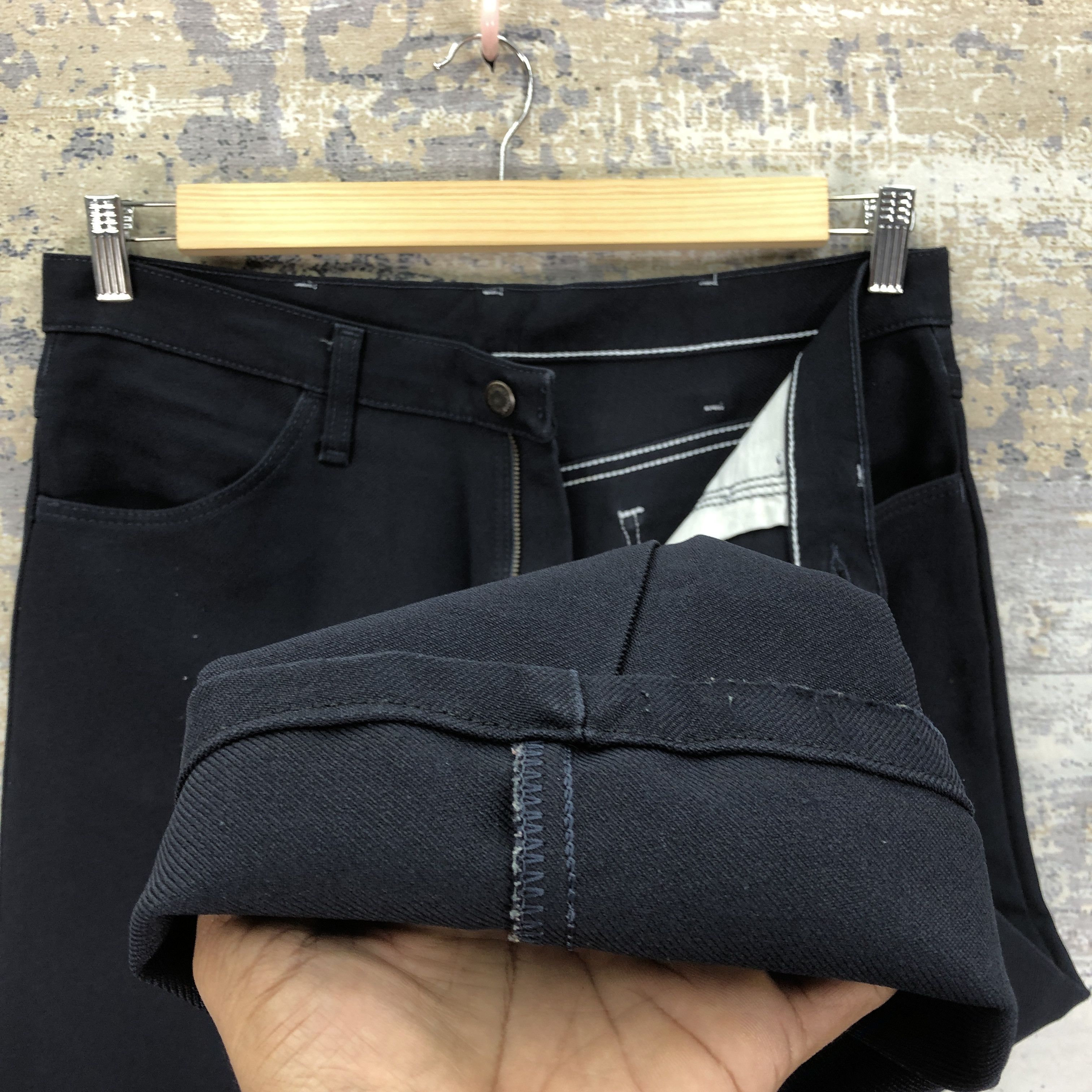 Wrangler Vintage 80s Wrangler Sta Prest Jeans Wrangler Denim Pants Size US 32 / EU 48 - 8 Thumbnail
