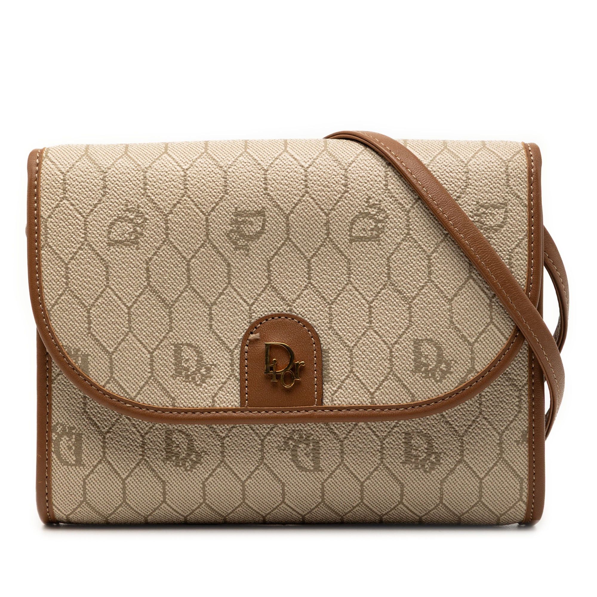 Dior Honeycomb Coated Canvas Crossbody Size ONE SIZE - 1 Thumbnail