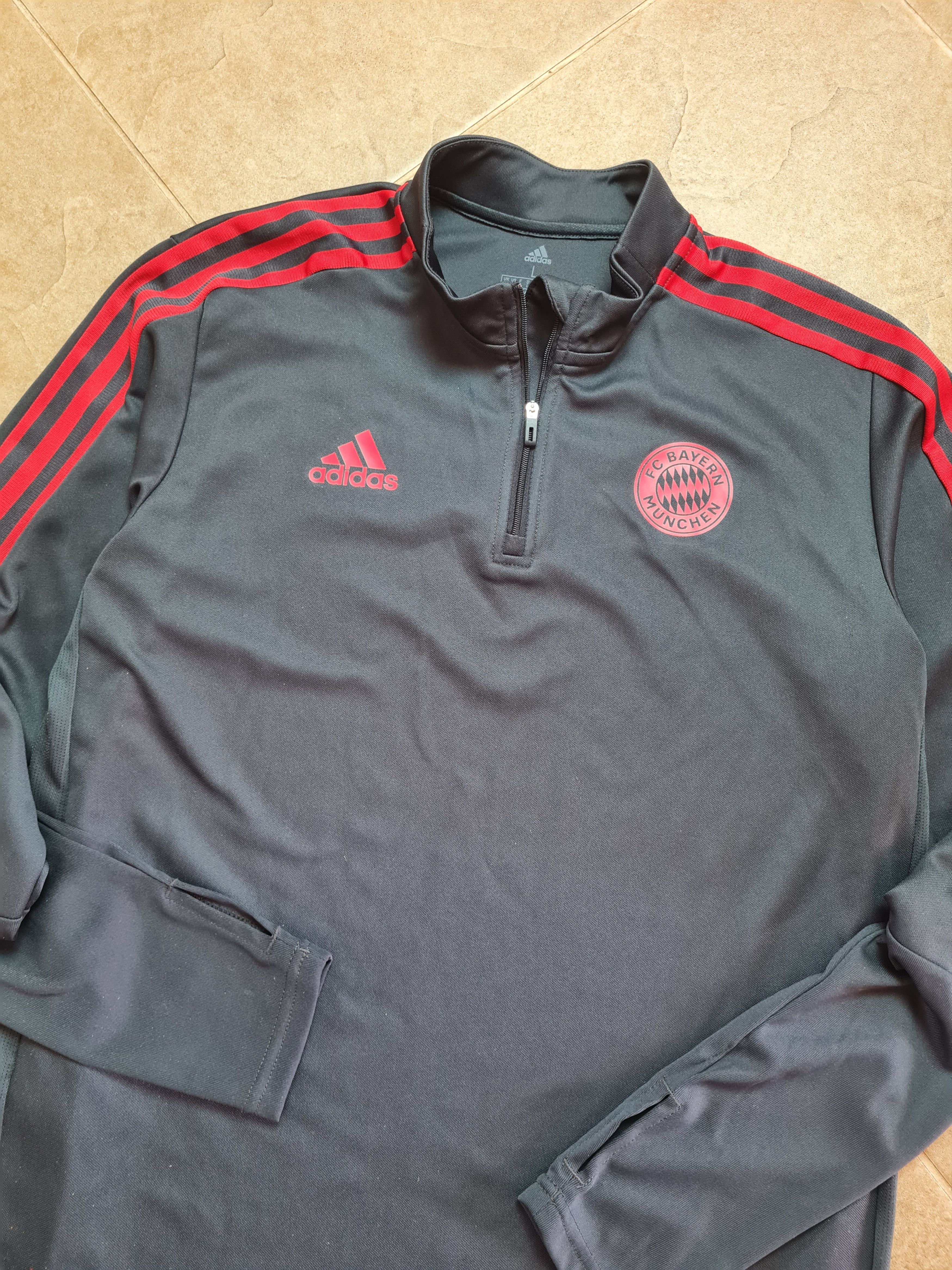 Adidas Jersey Adidas FC Bayern 21/22 Training Soccer Top Sweatshirt Size US L / EU 52-54 / 3 - 13 Thumbnail