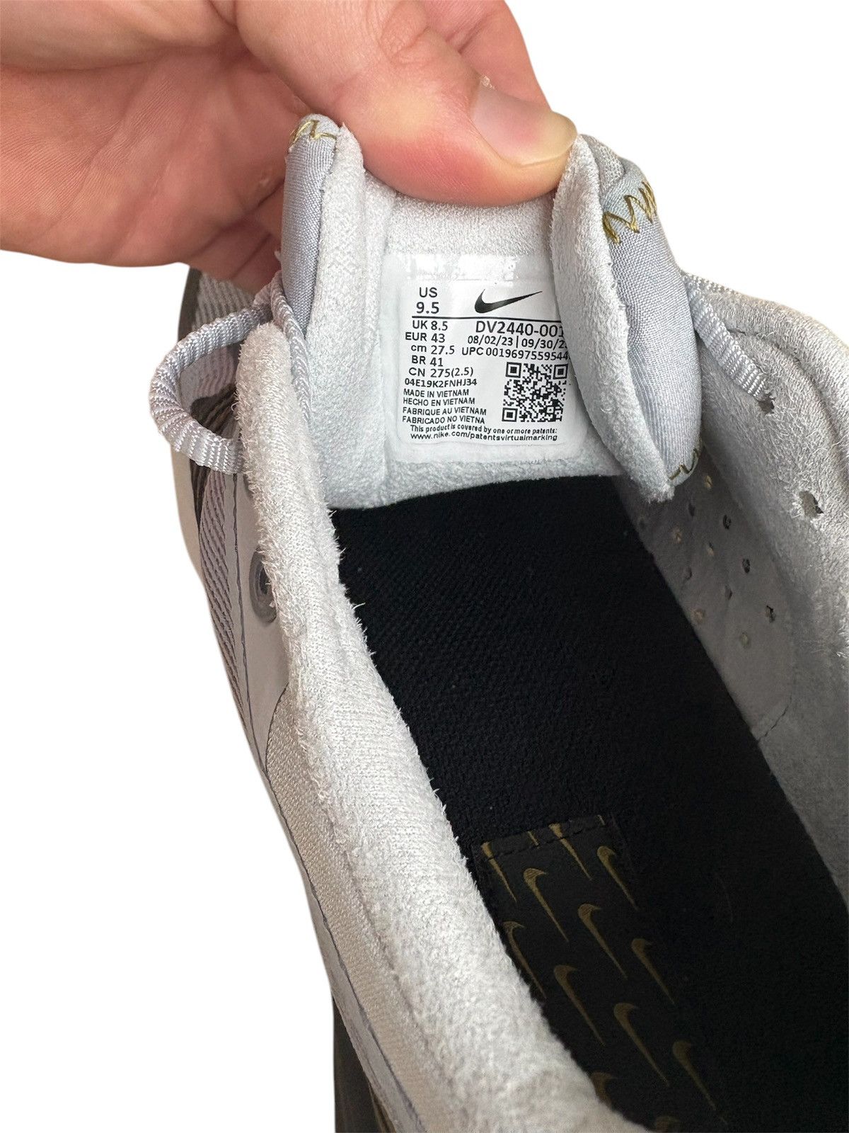MMW × Nike × Nike ACG (RARE) Nike Lunar Roam OG Grey/Black Sneaker Trainers Size US 9.5 / EU 42-43 - 10 Thumbnail