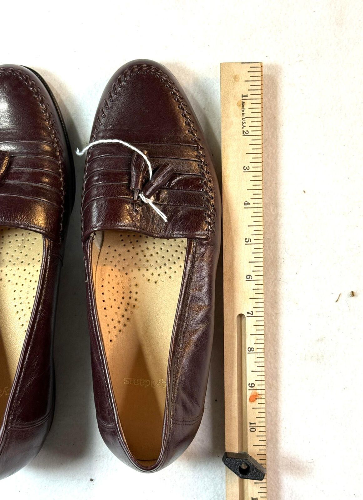 Stacy Adams Vintage Stacy Adams Oxford Dress Shoes Mens 8 Oxblood Size US 8 / EU 41 - 9 Thumbnail
