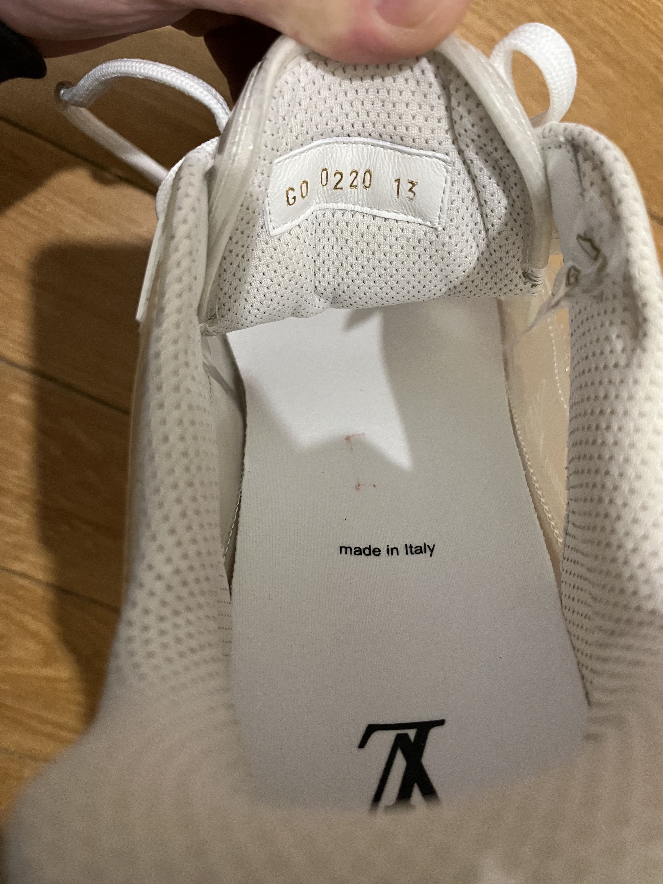 Louis Vuitton LV Trainer white transparent Size US 13 / EU 46 - 7 Thumbnail