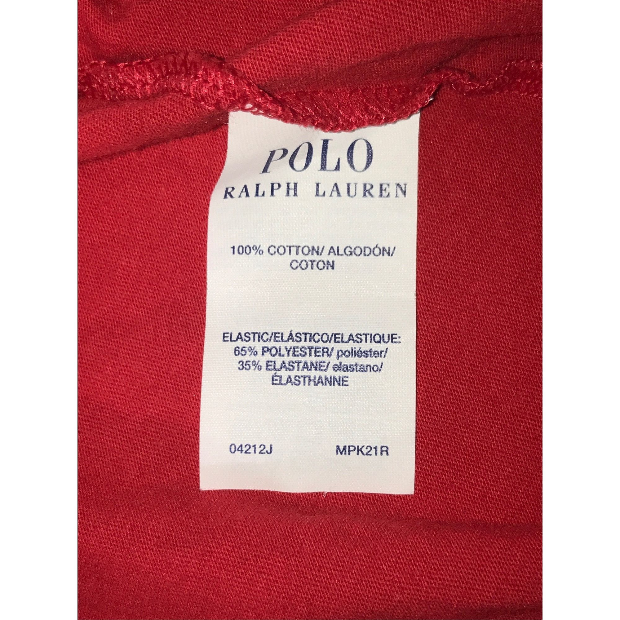 Polo Ralph Lauren Polo Ralph Lauren Mens Red Drawstring Sleepwear Lounge Short Size US 34 / EU 50 - 4 Thumbnail