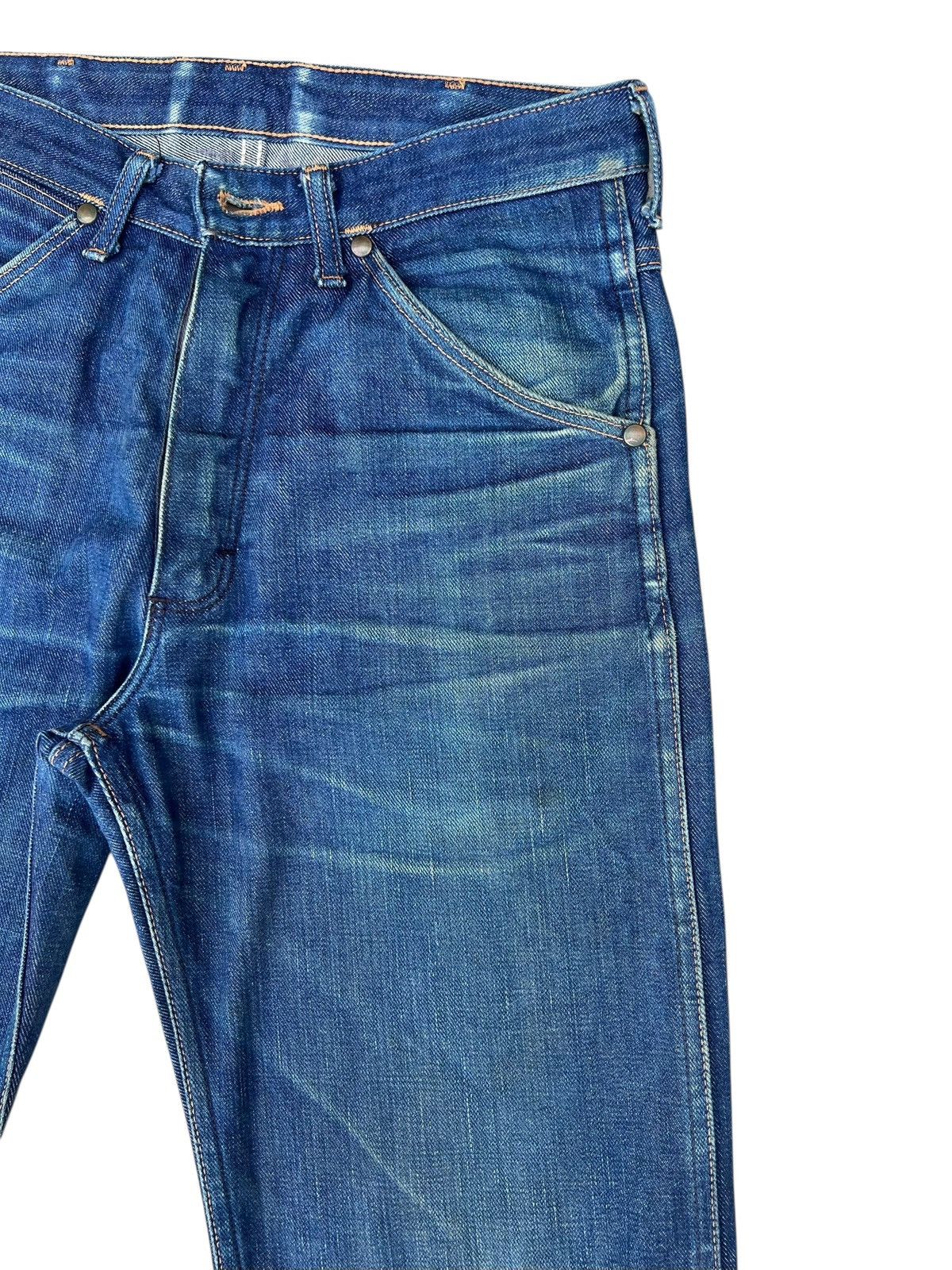 Wrangler Vintage Wrangler Blue Bell Distressed Mud Denim Jeans Size US 29 - 11 Thumbnail