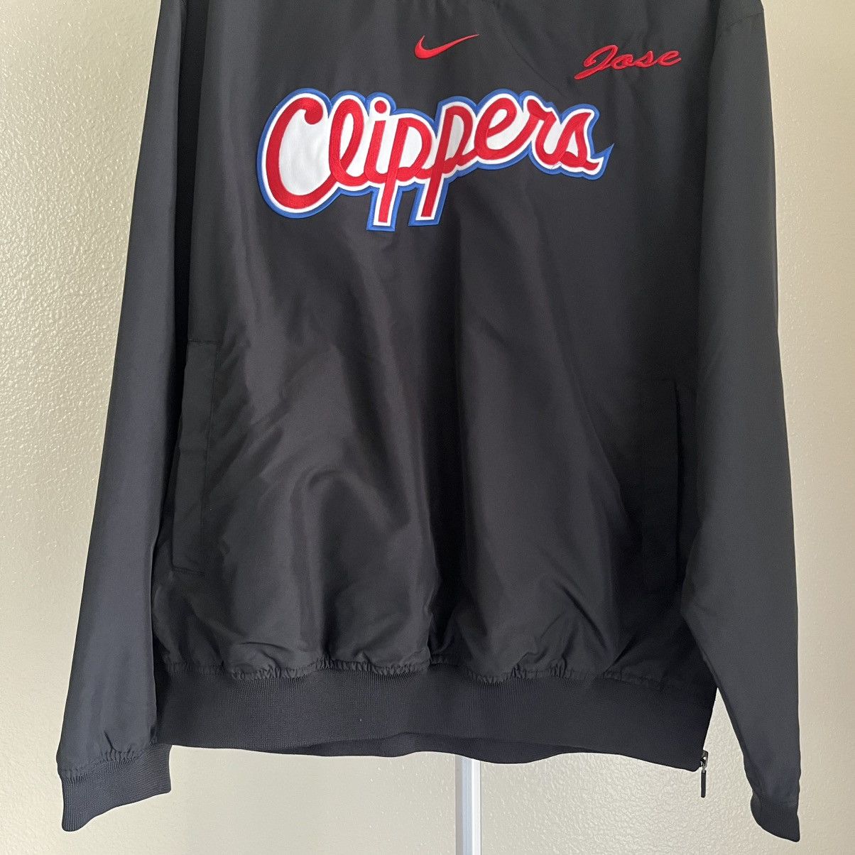 Nike Vintage Nike Los Angeles Clippers Pullover Windbreaker Sz L Size US L / EU 52-54 / 3 - 3 Thumbnail
